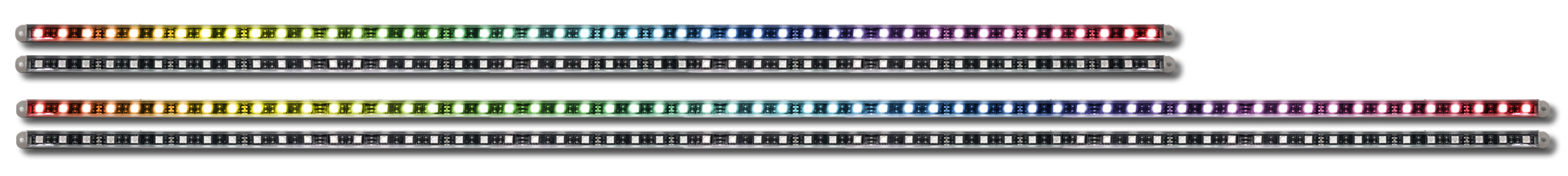 RSUK48T - (1) 48in Aluminum Channel RGB LED Rail Light for RSUKIT-RSUK48T