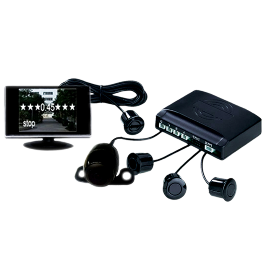 RS-V602-B - 4 Sensor Video Parking Safety System (Wired)-RS-V602-B
