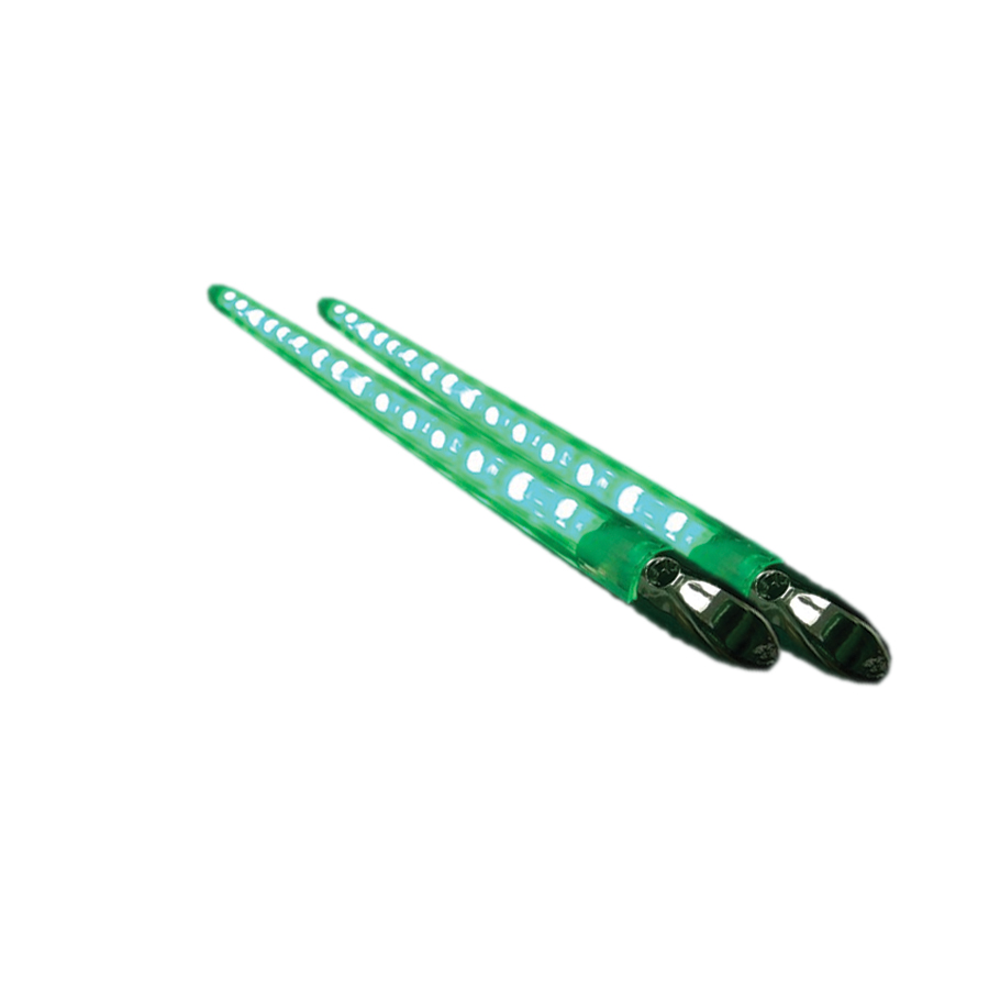 RS-VLED_13-G - 13in Extreme Series Accent Bar (Green) (Pair)-RS-VLED_13-G