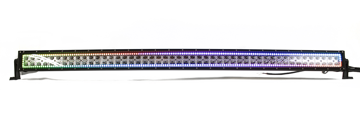 RS50RGBLB-C - ColorADAPT Series 50in 288W/19,700LM RGB LED Light Bars w/ Chasing-RS50RGBLB-C