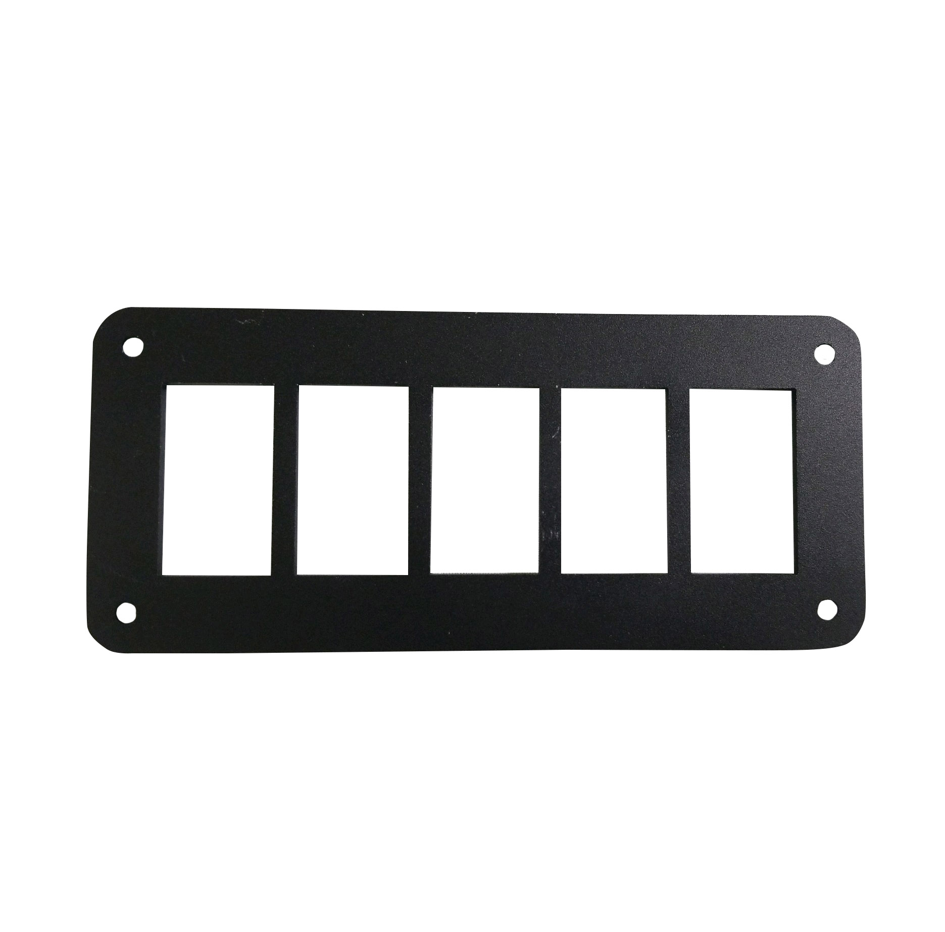 RS5PRS - Race Sport Aluminum Rocker Switch Mounting Panel for (5) Rocker Switches-RS5PRS