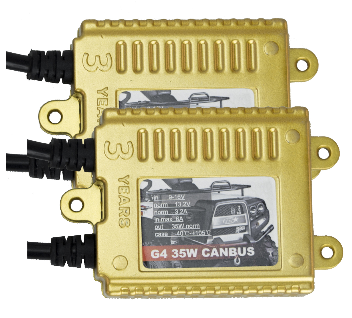 BALLAST-CANBUS-G4-PR - 35W GEN 4 Canbus HID Conversion Spare Ballasts (Pair)-BALLAST-CANBUS-G4-PR BALLAST-CANBUS-G4-PR - 35W GEN 4 Canbus HID Conversion Spare Ballasts (Pair)-BALLAST-CANBUS-G4-PR