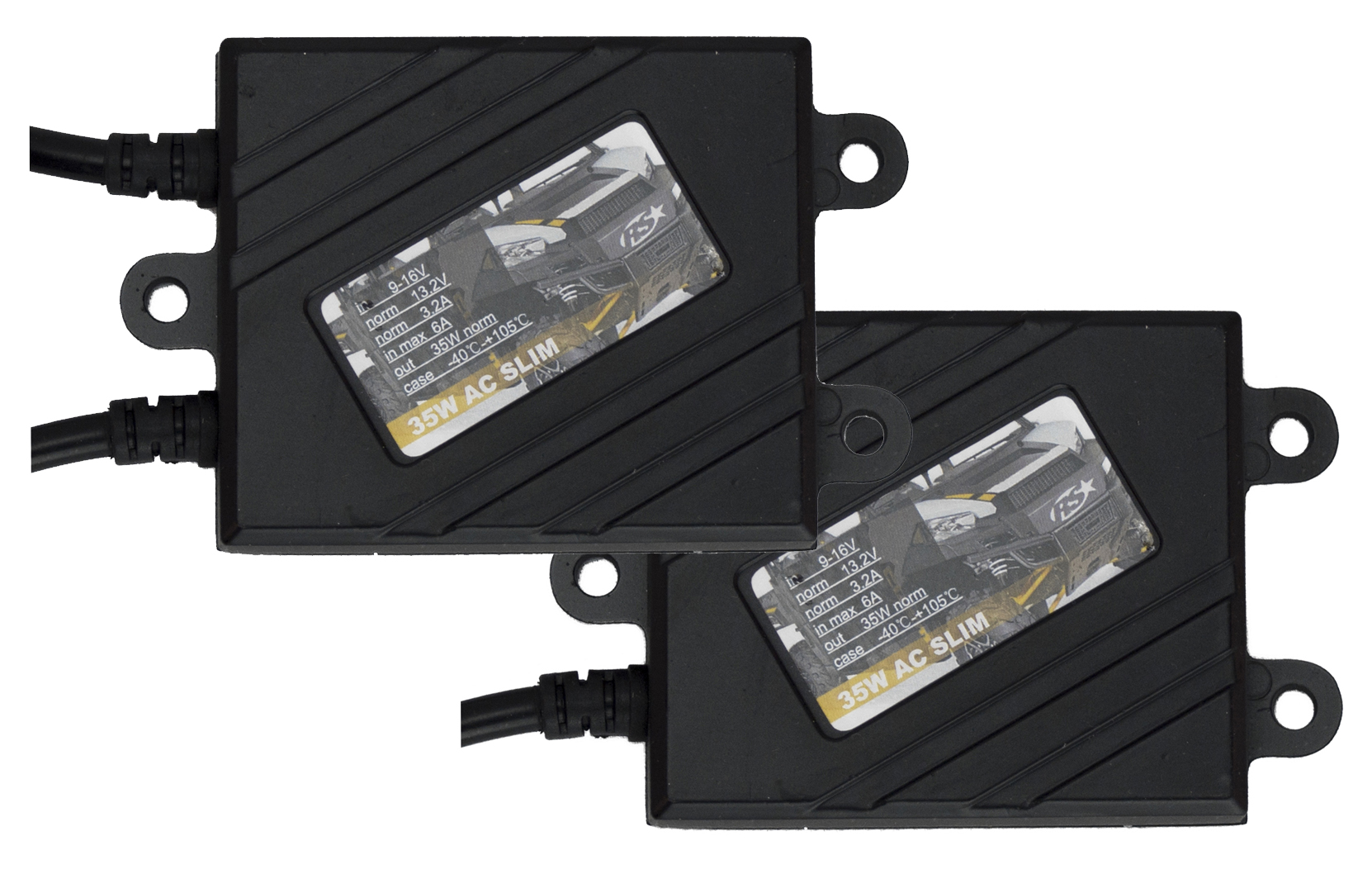 BALLASTSLIM-35W-AC-JPR - 35W Elite Slim AC HID Conversion Spare Ballasts (Pair)-BALLASTSLIM-35W-AC-JPR