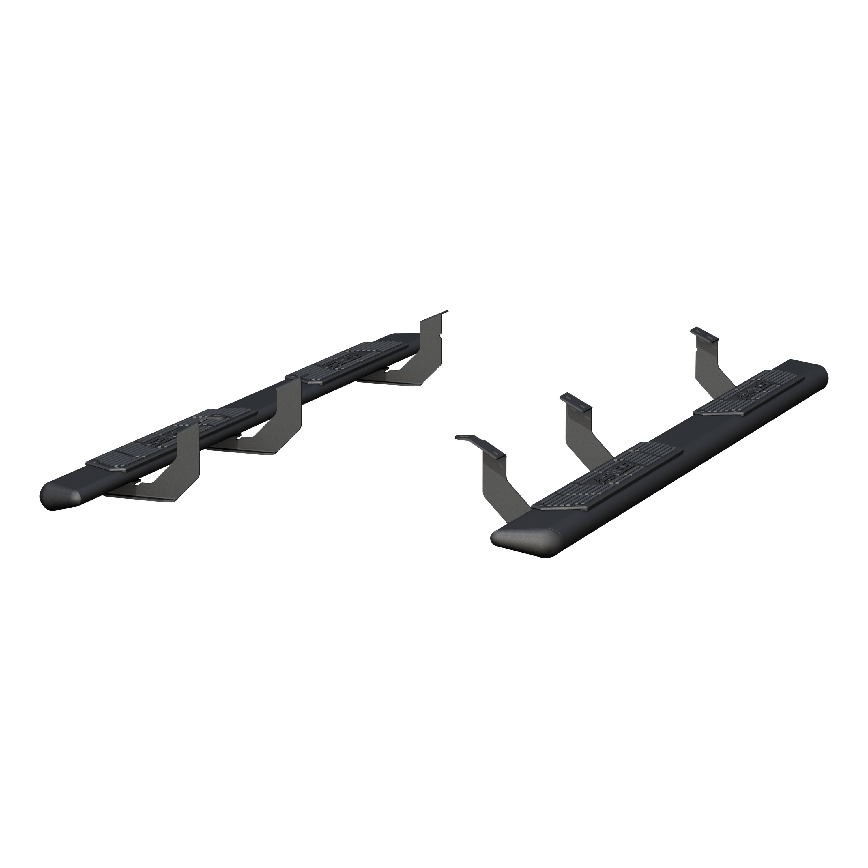 AscentStep 5-1/2" x 85" Black Steel Running Boards, Select Toyota Tundra 2558019
