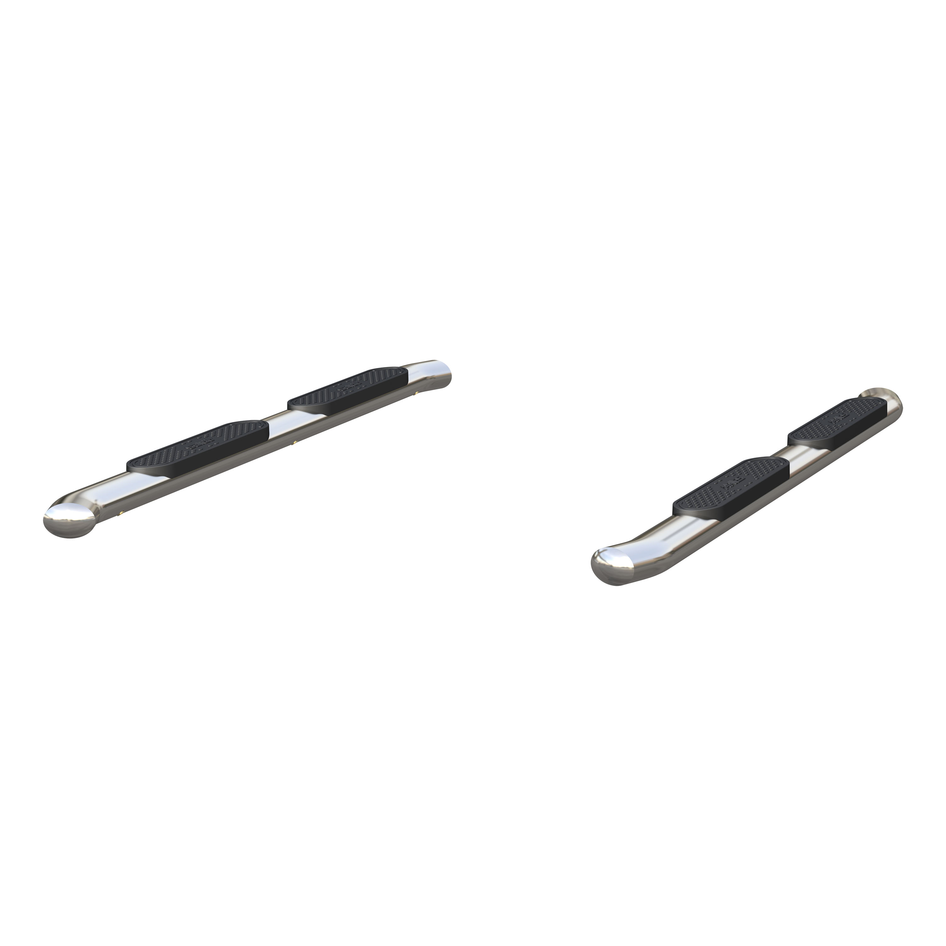 6" x 85" Polished Stainless Oval Side Bars, Select Dodge, Ram 1500, 2500, 3500 4444044