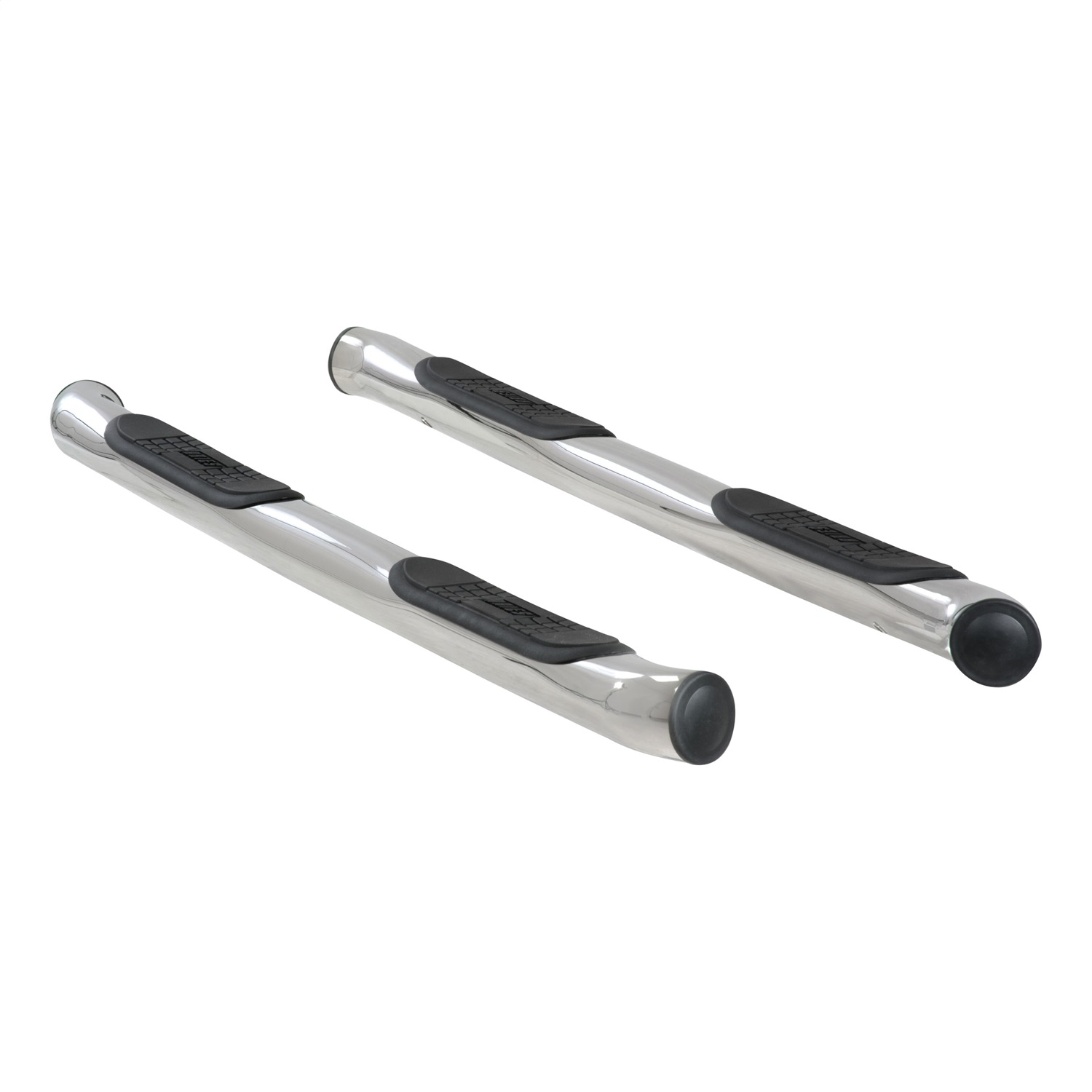 3" Round Polished Stainless Side Bars, Select Subaru Forester 200801-2