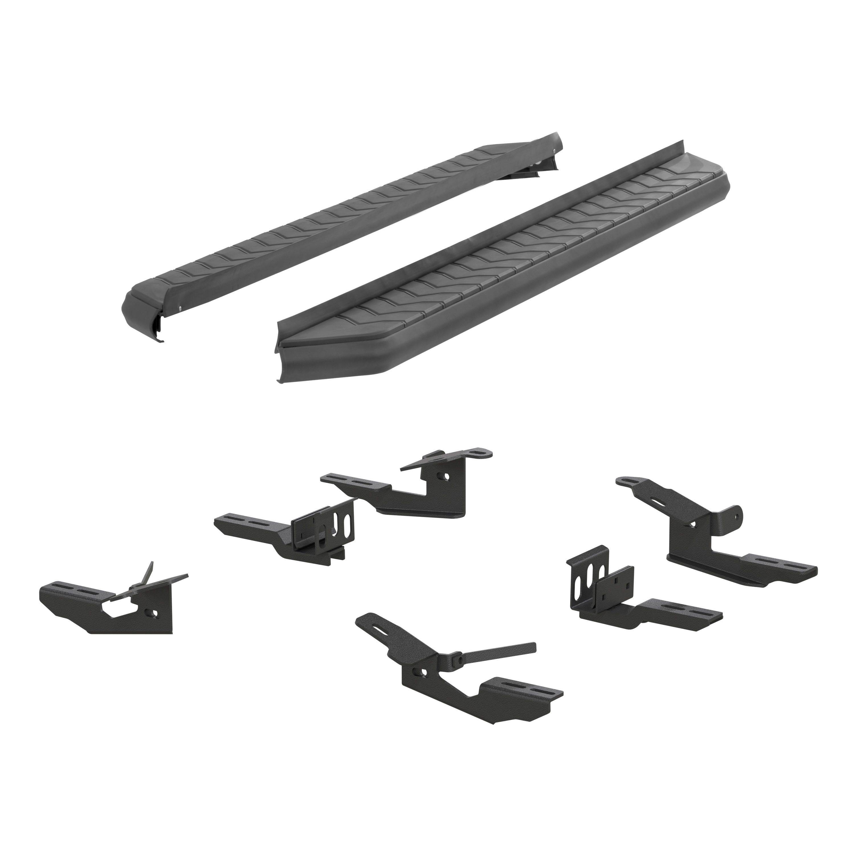 AeroTread 5" x 76" Black Stainless Running Boards, Select Ford Explorer 2061003