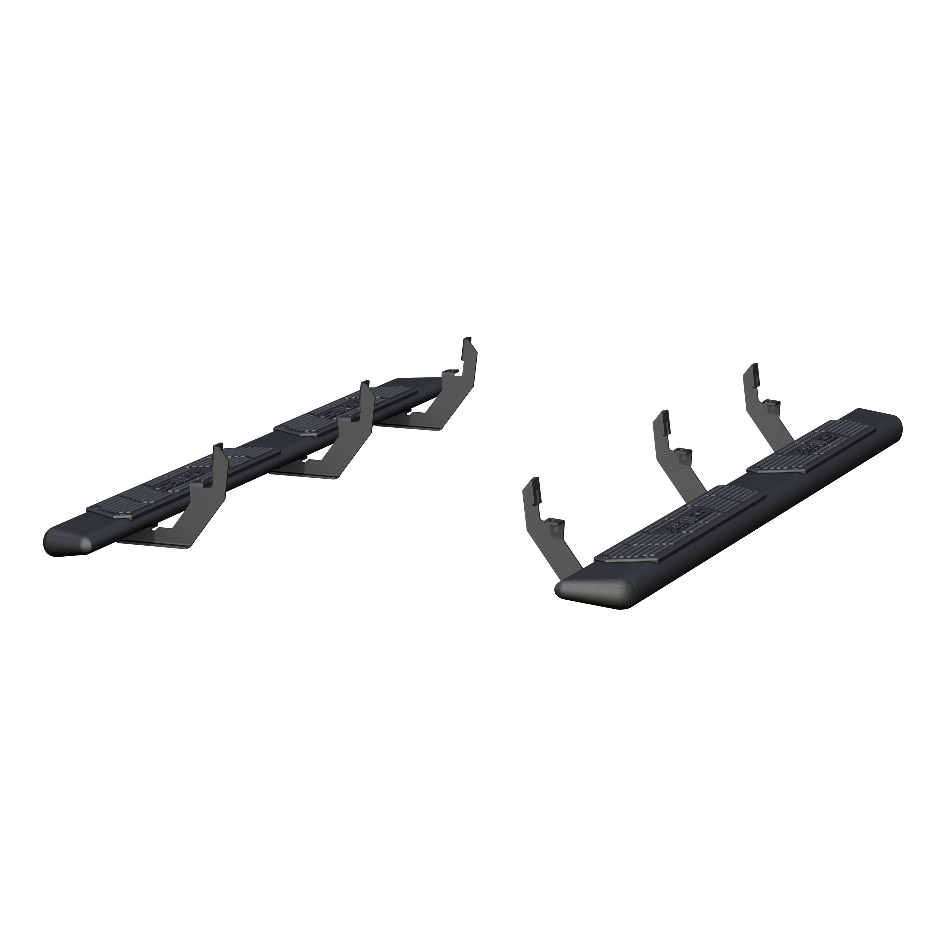 AscentStep 5-1/2" x 75" Black Steel Running Boards, Select Colorado, Canyon 2558043