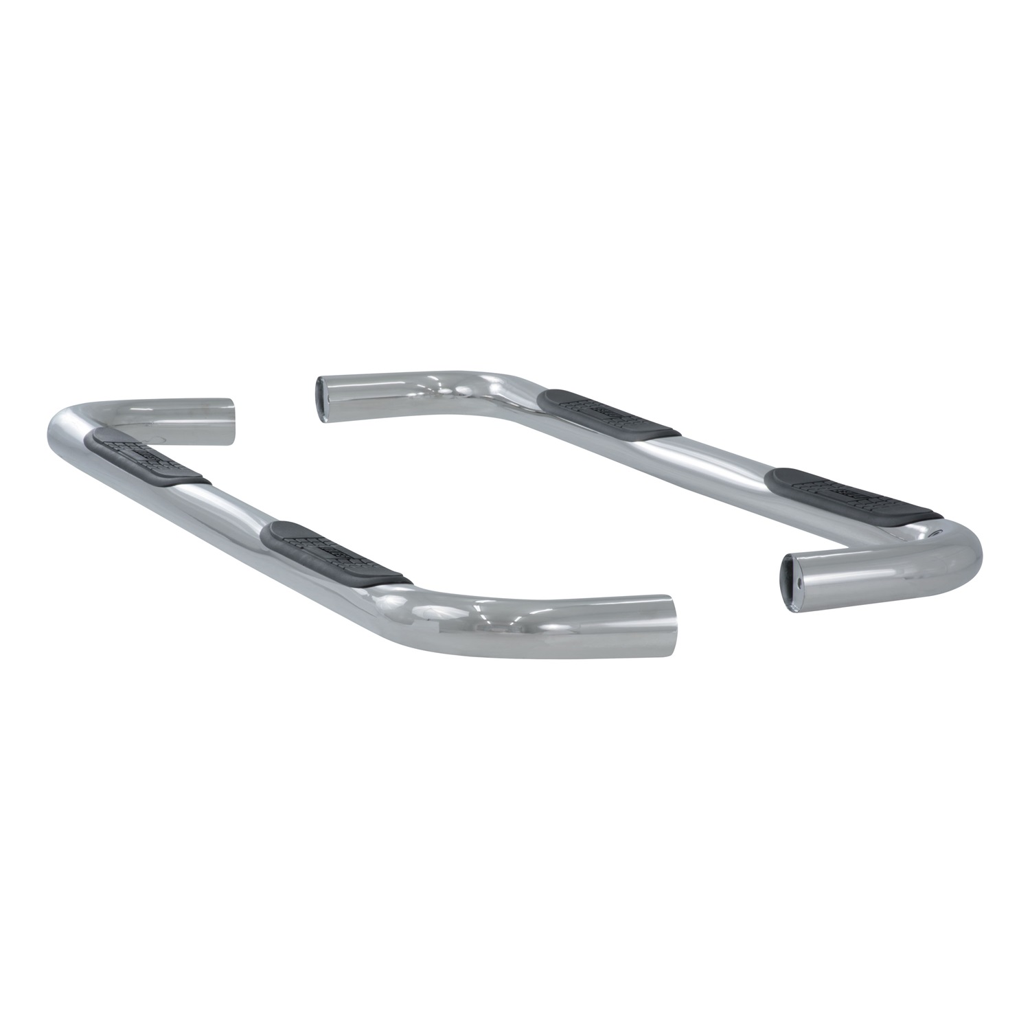 3" Round Polished Stainless Side Bars, Select Dodge Ram 1500, 2500, 3500 205008-2
