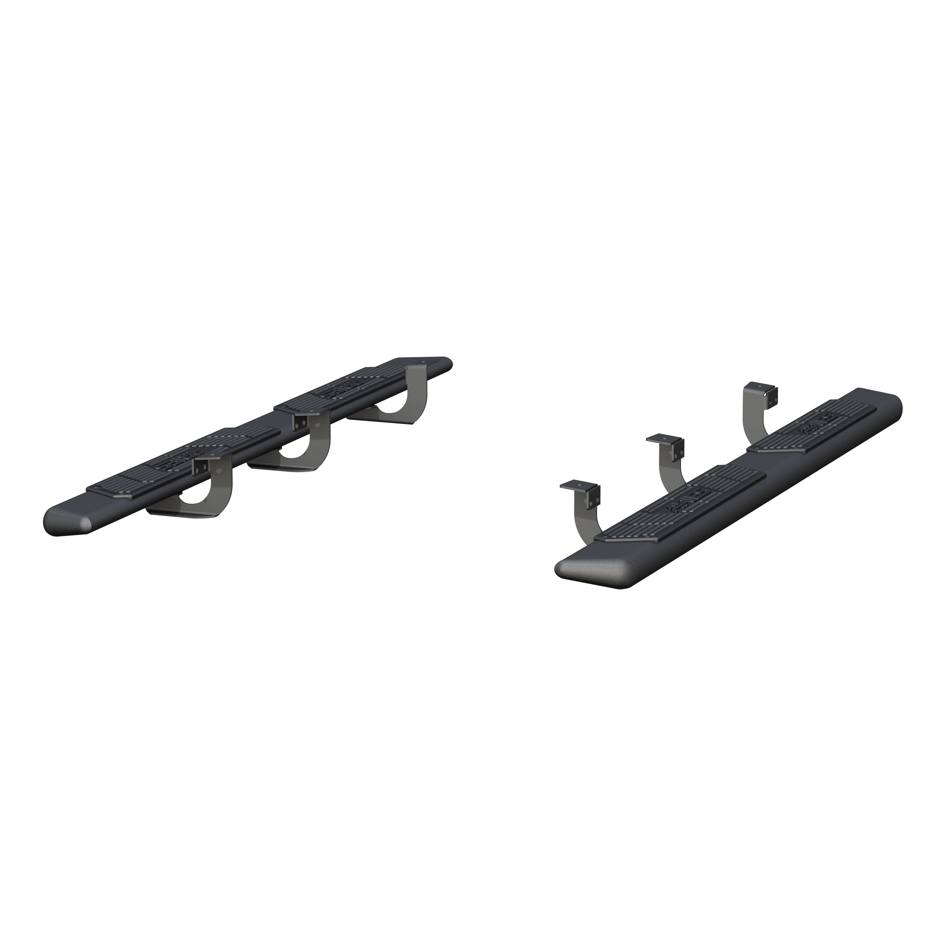 AscentStep 5-1/2" x 75" Black Steel Running Boards, Select Ford Explorer 2558054