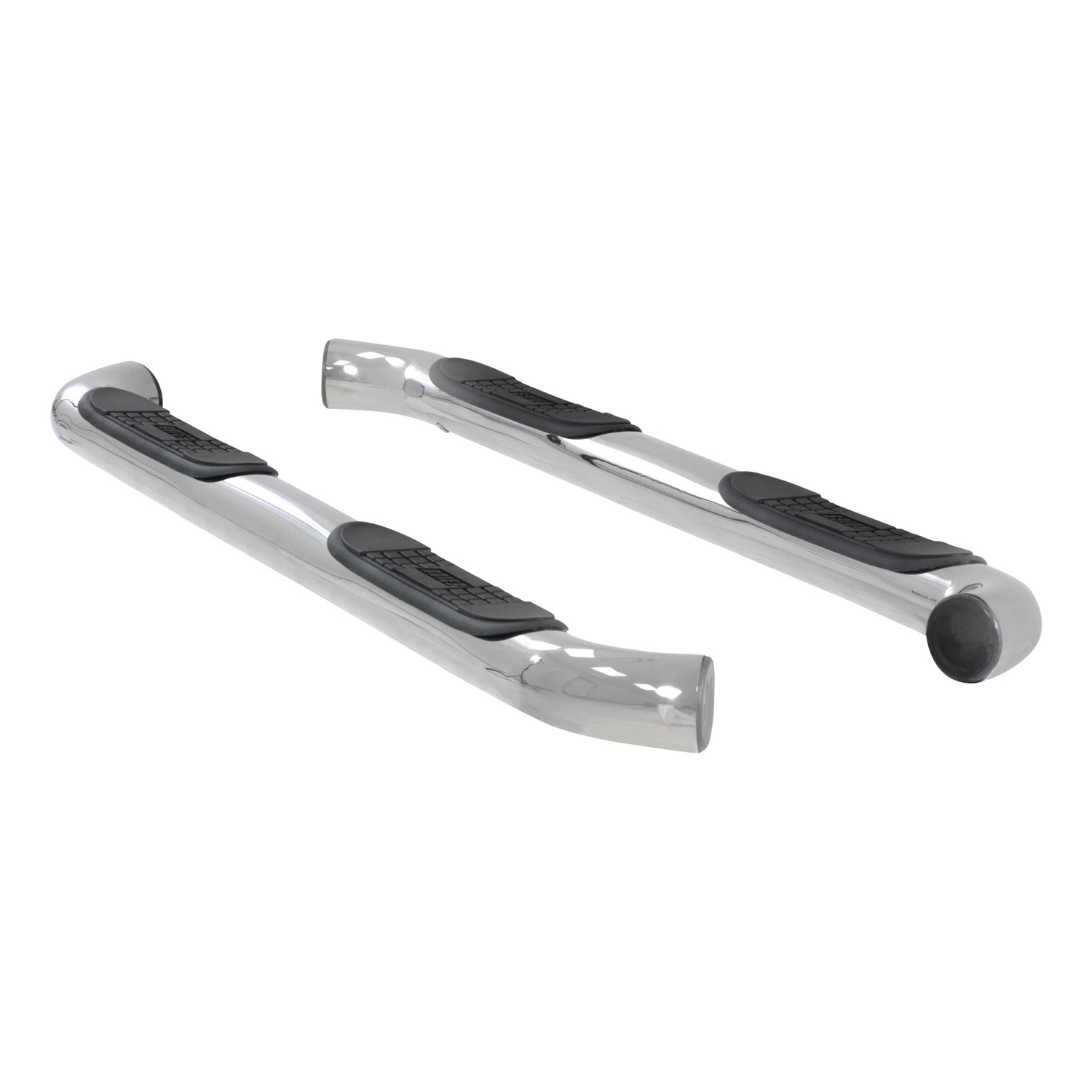 3" Round Polished Stainless Side Bars, Select Dodge Nitro 205015-2