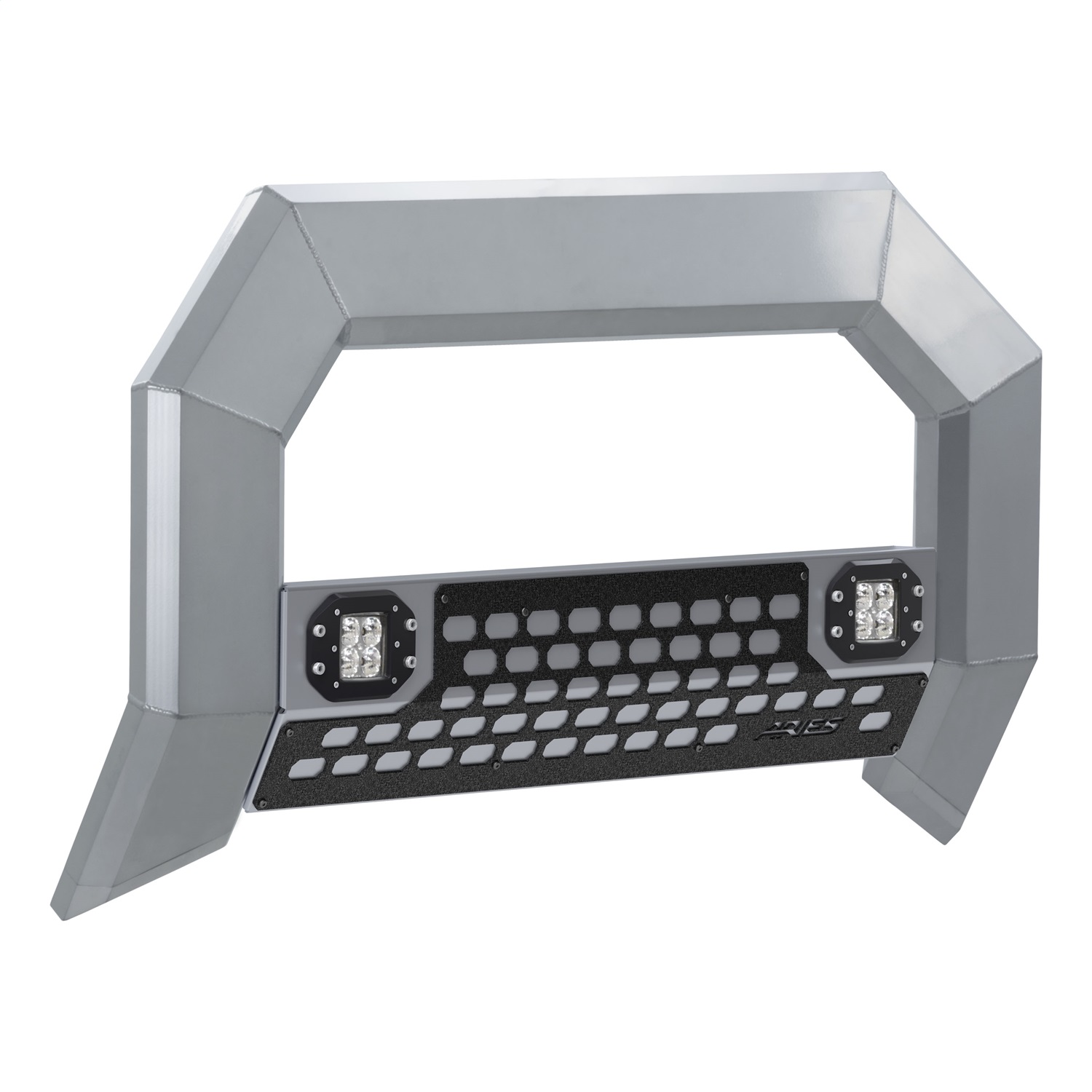 AdvantEDGE 5-1/2" Chrome Aluminum Bull Bar with Lights, Select Ford Super Duty 2153102