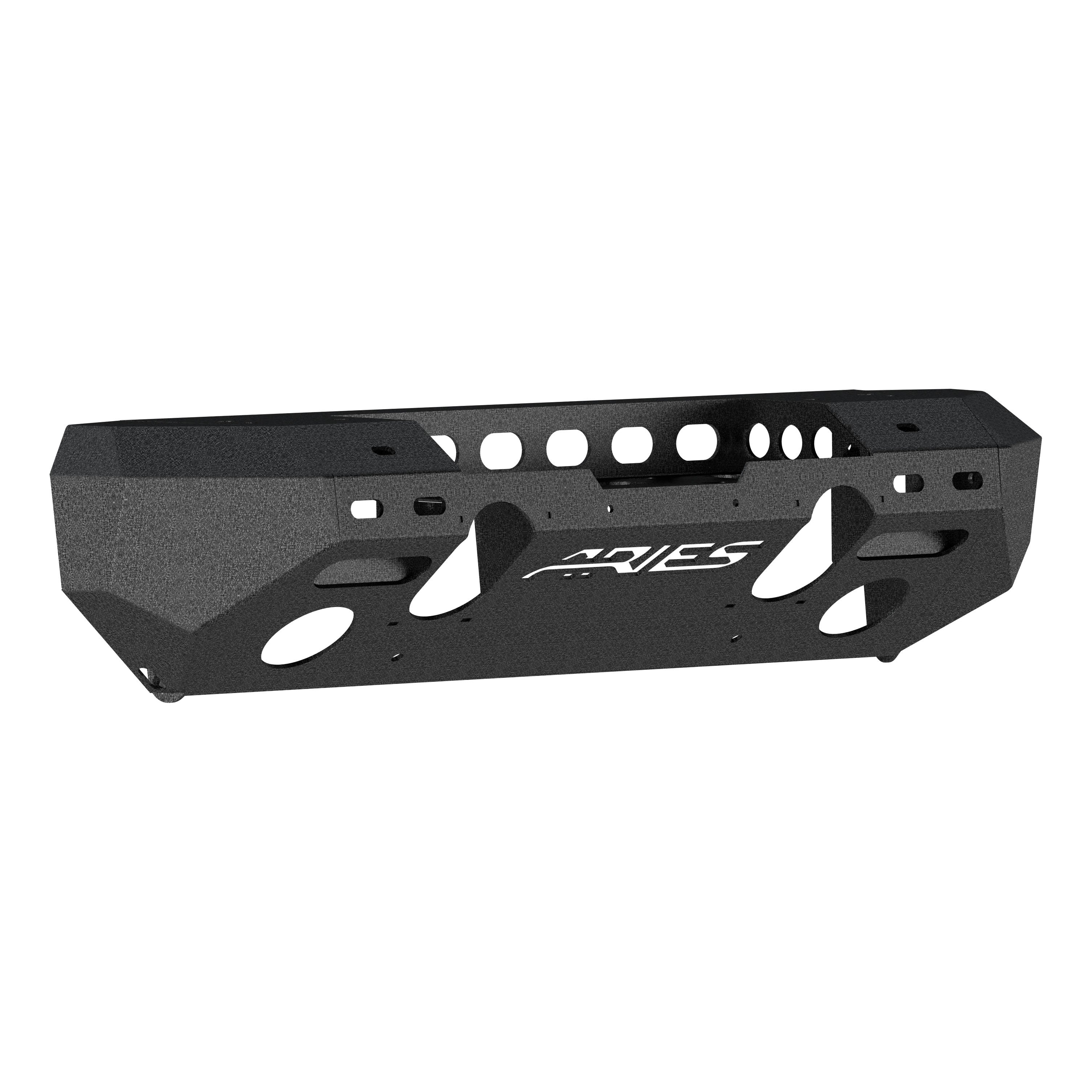 TrailChaser Jeep Wrangler JL, Gladiator Steel Front Bumper (Option 6) 2082070