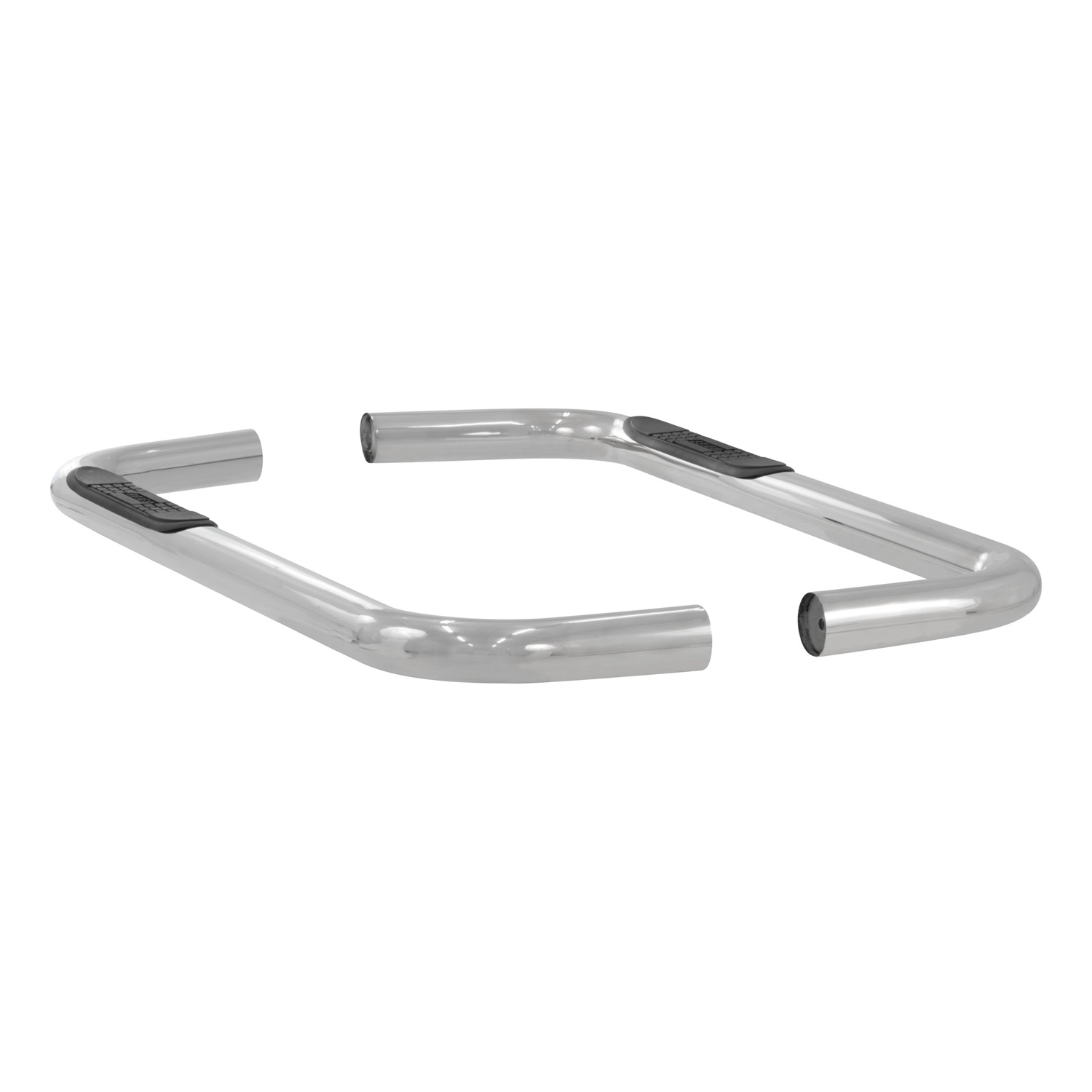 3" Round Polished Stainless Side Bars, Select Dodge Ram 1500, 2500 205002-2