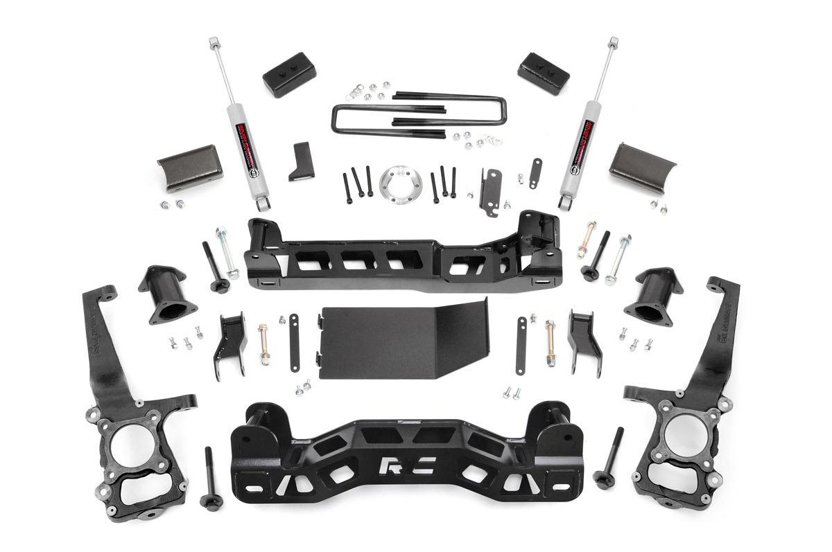 4in Ford Suspension Lift Kit | Strut Spacers (09-10 F-150 4wd) 59930
