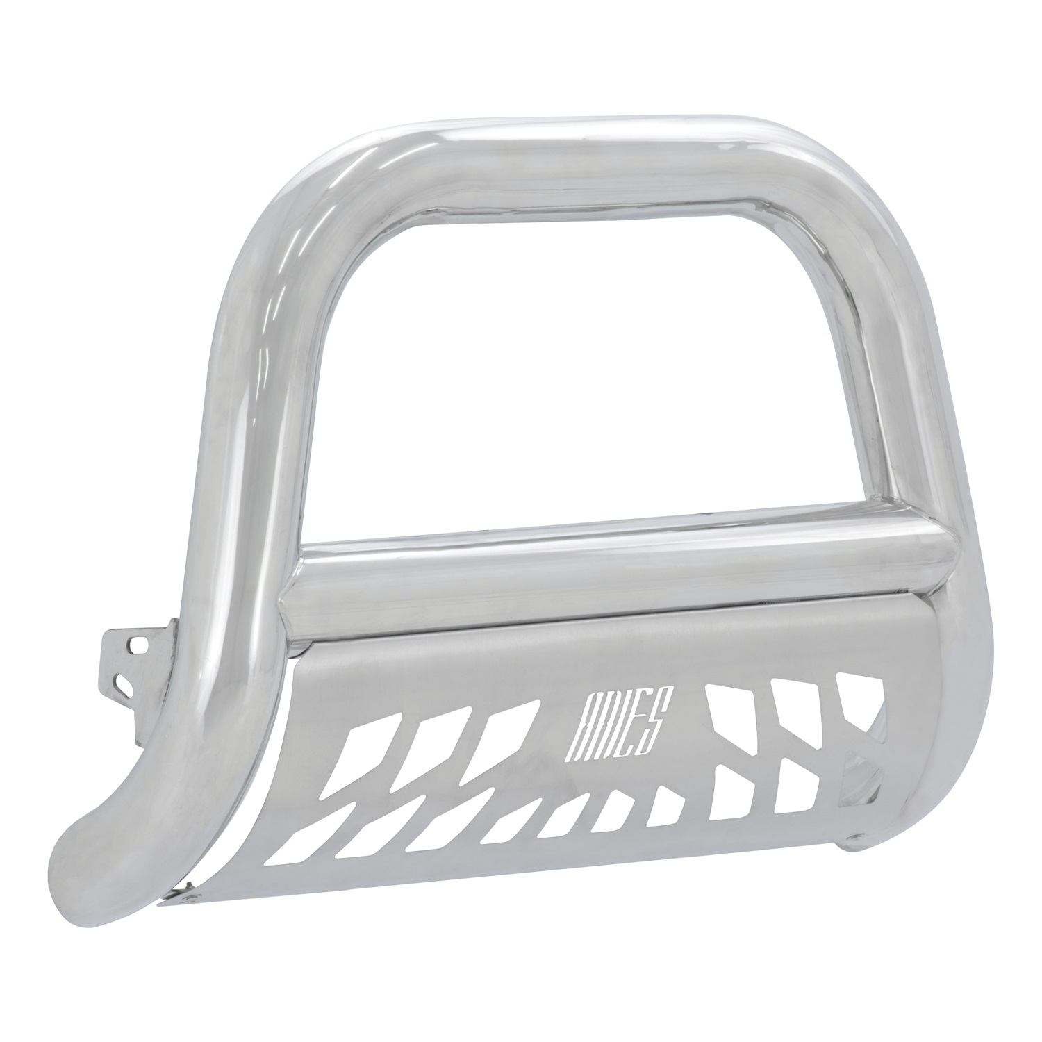 Big Horn 4" Polished Stainless Bull Bar, Select Silverado, Sierra 2500, 3500 HD 45-4006