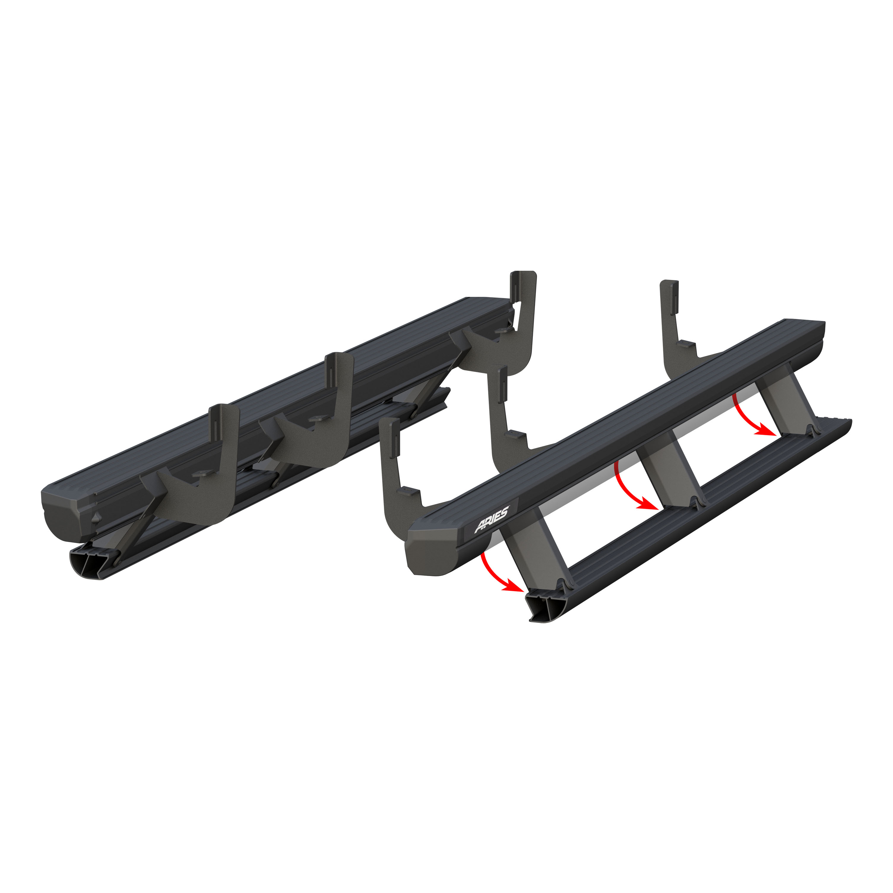 ActionTrac 87.6" Powered Running Boards, Select Silverado, Sierra Crew Cab 3048315