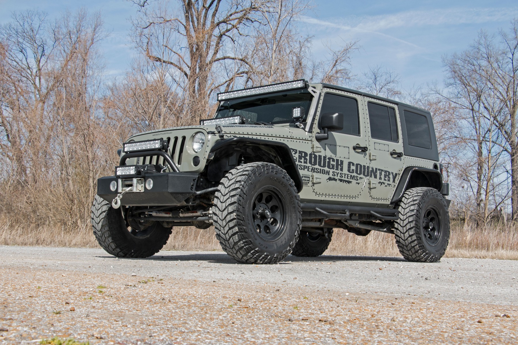 4in Jeep X-series Suspension Lift Kit w/ V2 Shocks (07-18 Wrangler JK Unlimited) 67470