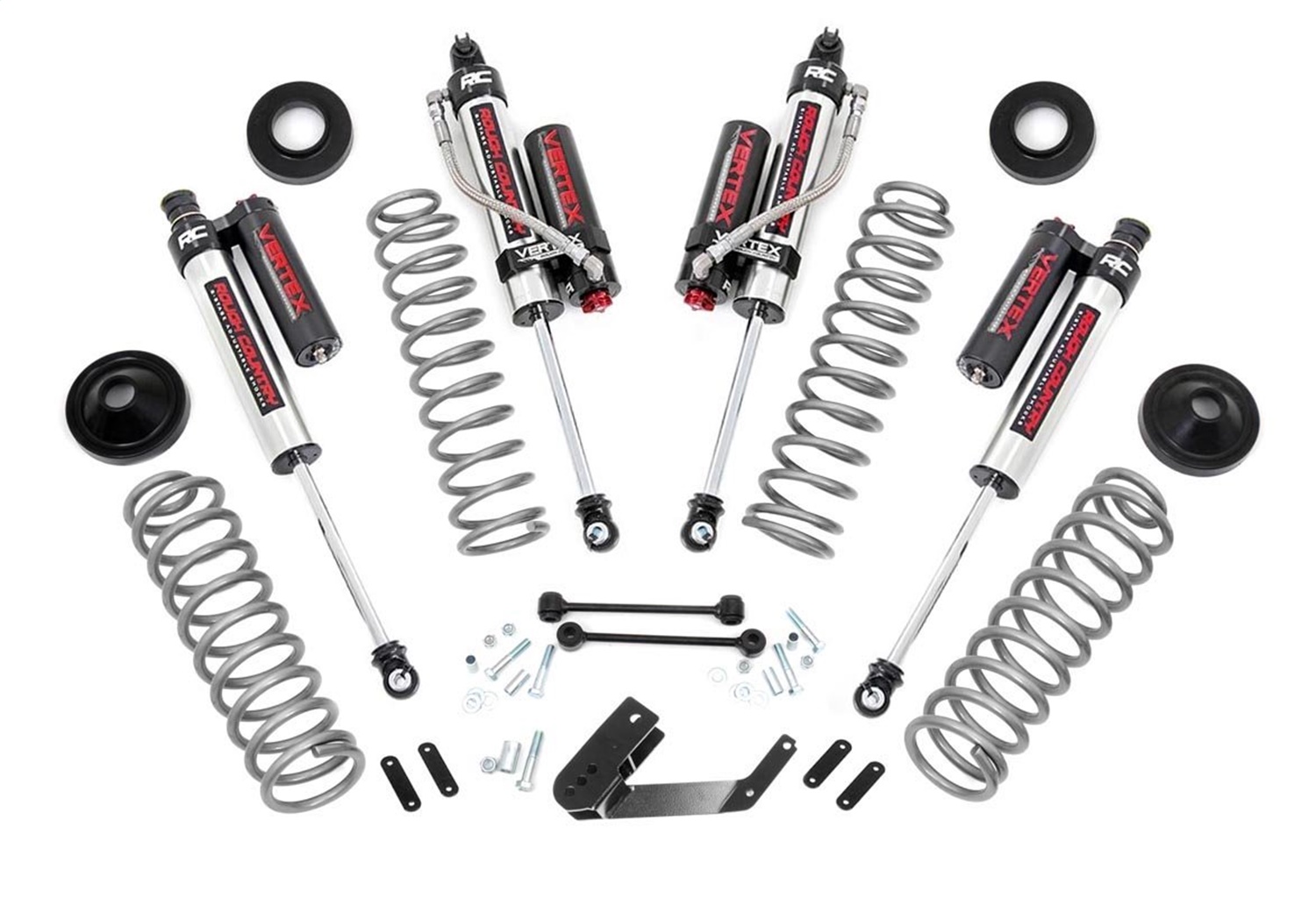 3.25in Jeep Suspension Lift Kit w/ Vertex Shocks (07-18 Wrangler JK) 67650