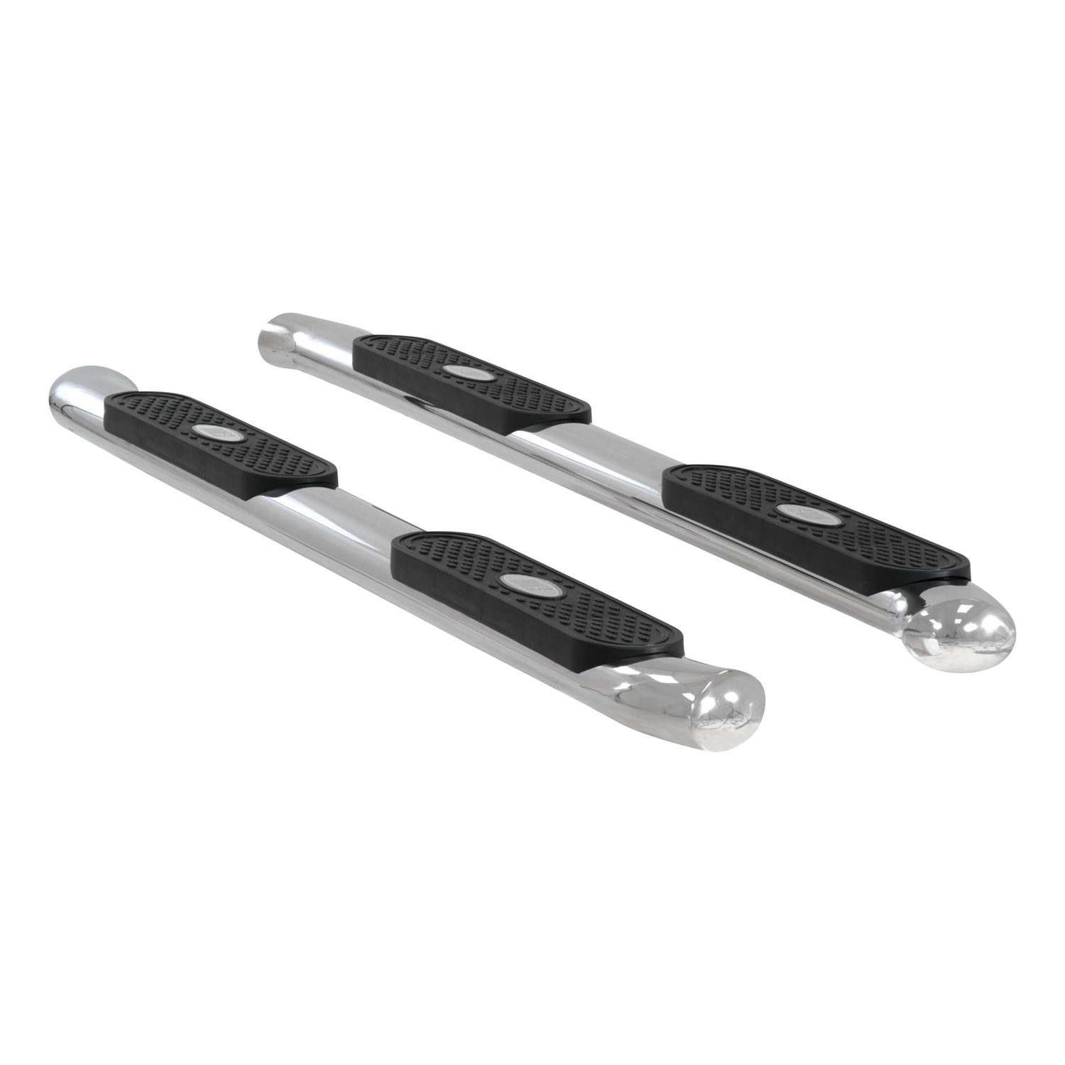 4" Polished Stainless Oval Side Bars, Select Jeep Grand Cherokee S221008-2