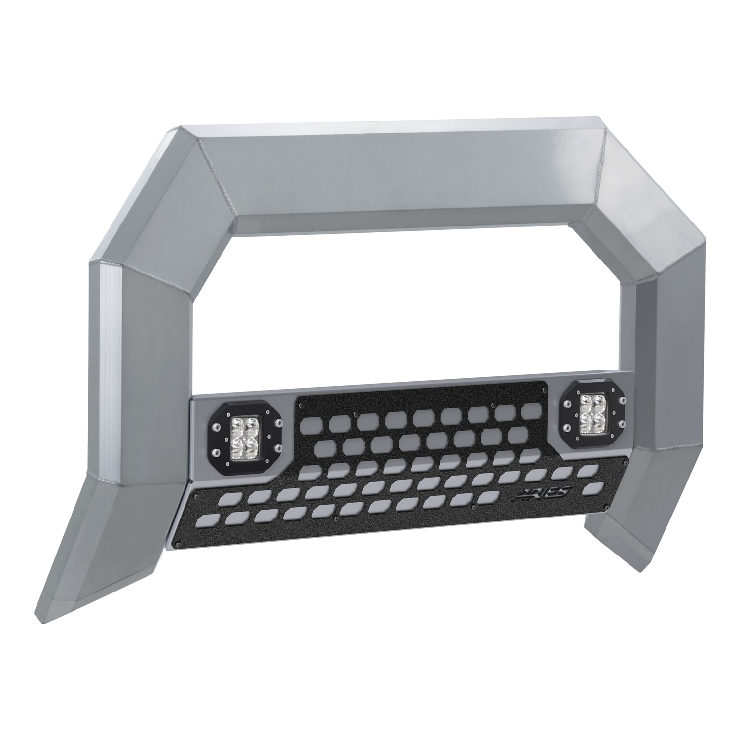 AdvantEDGE 5-1/2" Chrome Aluminum Bull Bar with Lights, Select Ford Super Duty 2153103