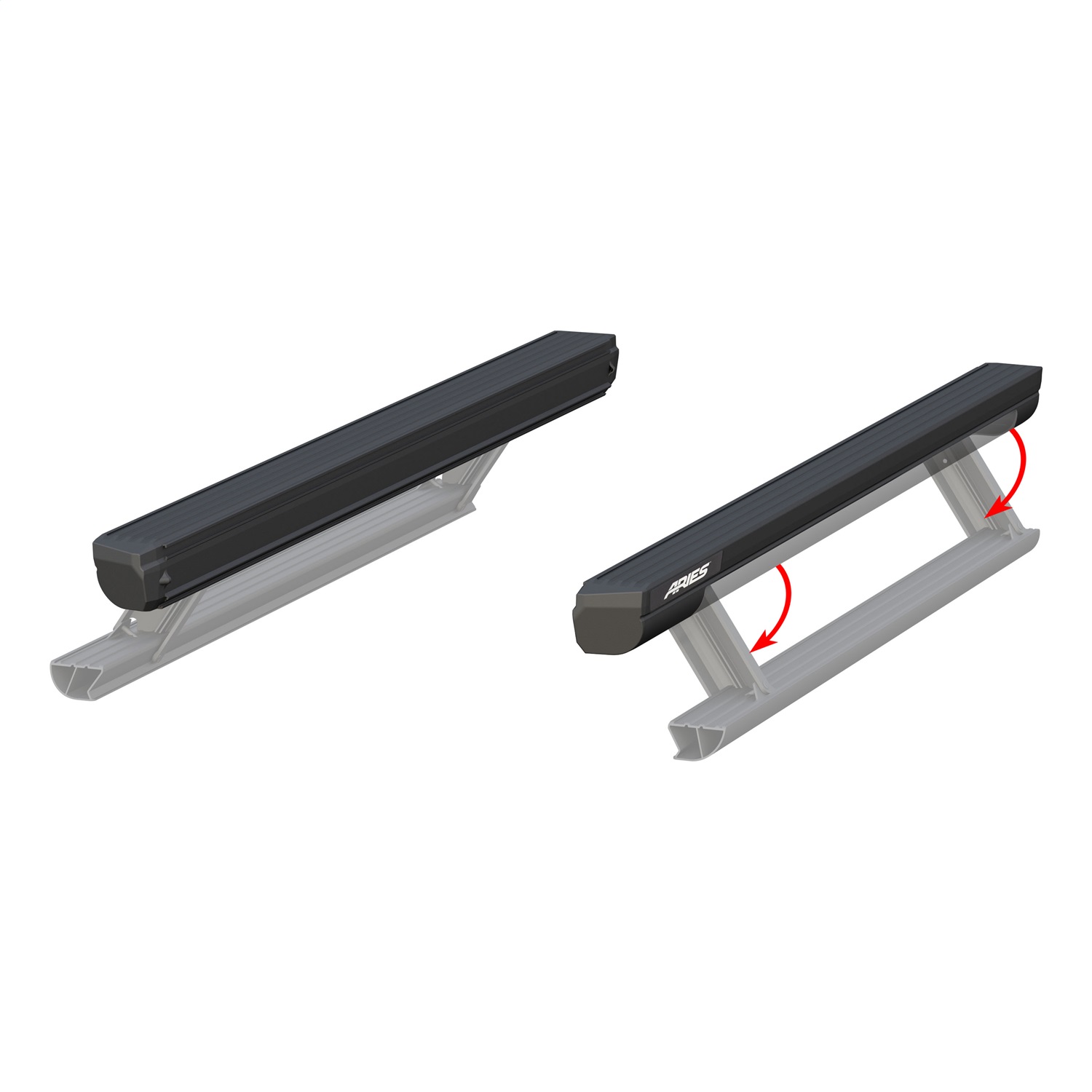 ActionTrac 69.6" Powered Running Boards (No Brackets) 3025165