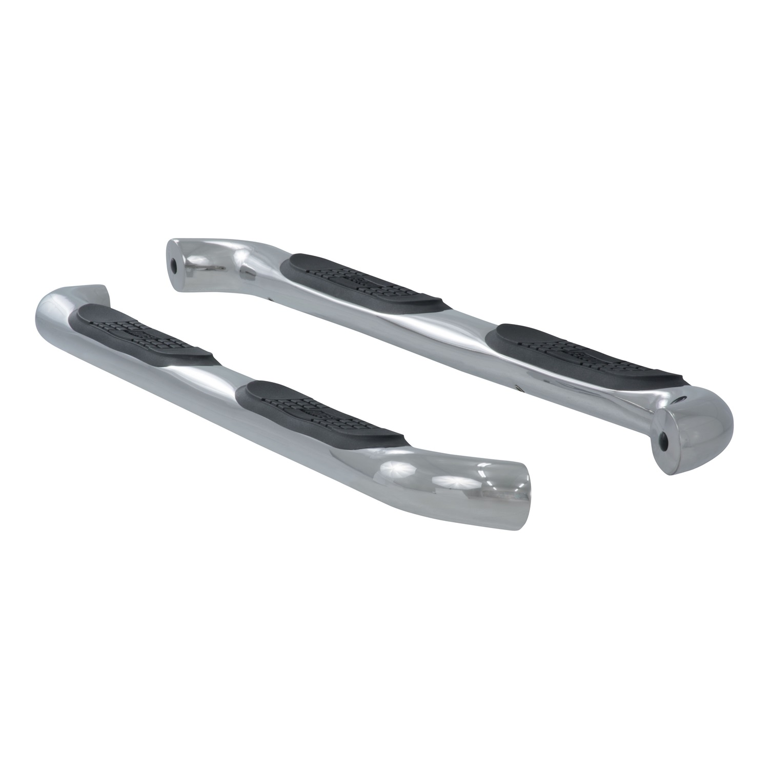 3" Round Polished Stainless Side Bars, Select Mitsubishi Outlander, RVR 208005-2