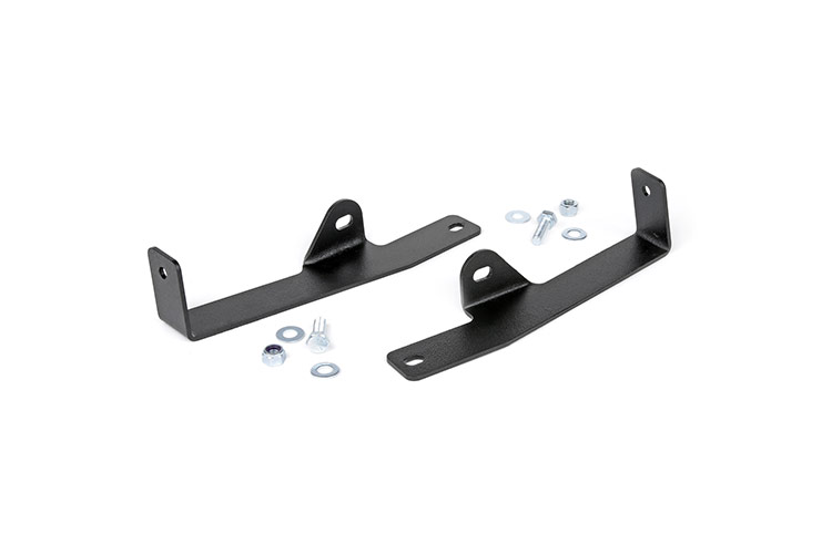 20-inch Single or Dual Row LED Light Bar Hidden Bumper Mounting Brackets 70527