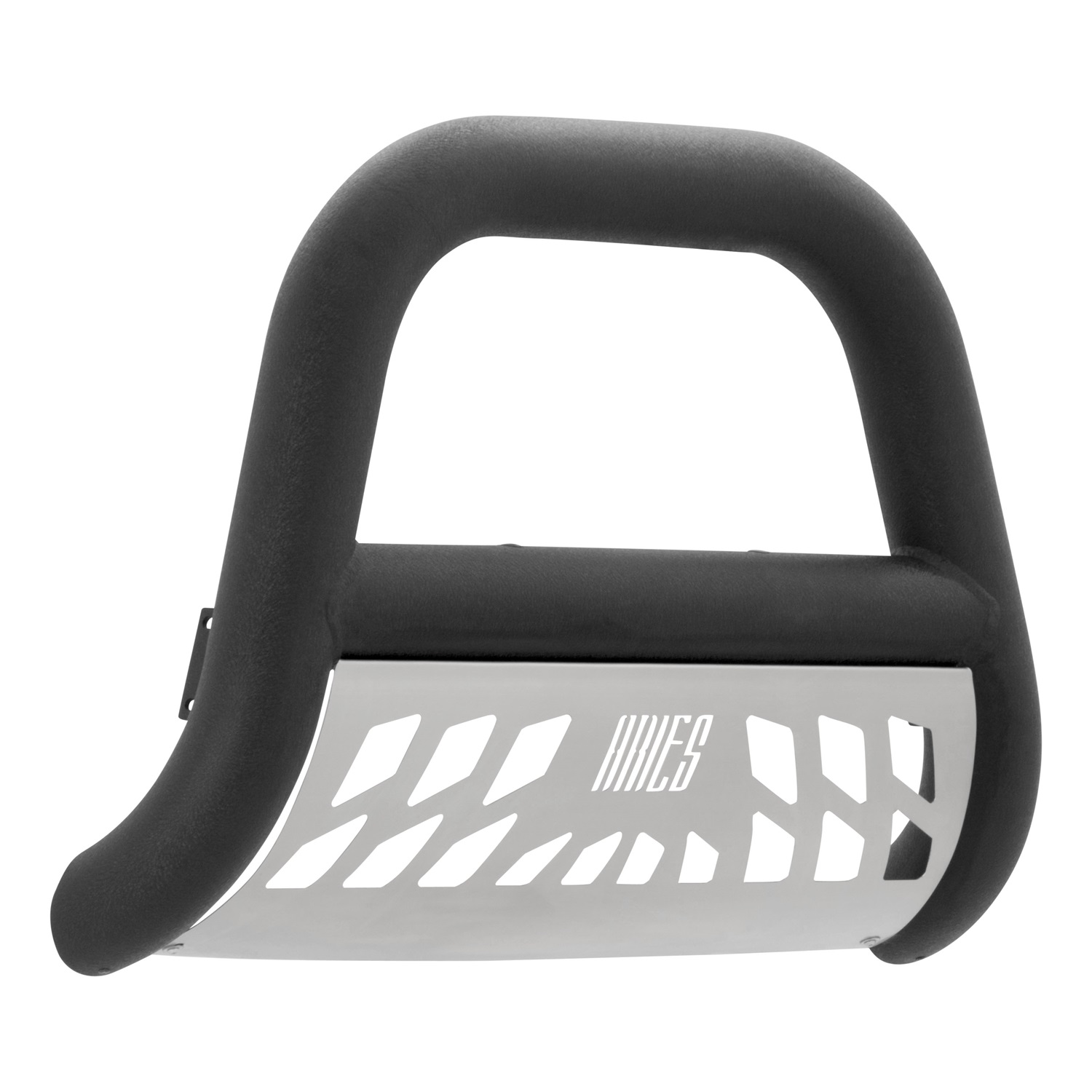 Big Horn 4" Black Aluminum Bull Bar, Select Ford F-250, F-350 Super Duty AL45-3006
