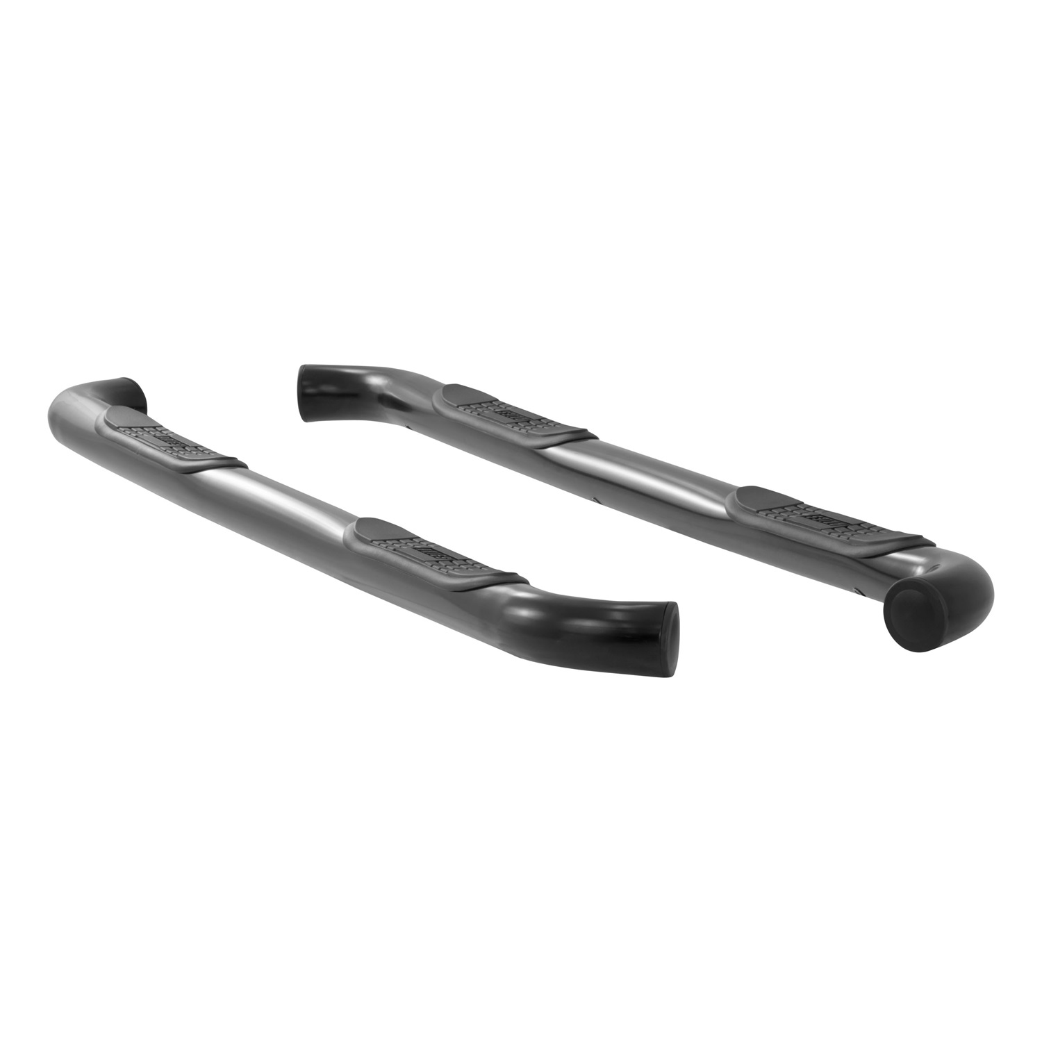3" Round Black Steel Side Bars, Select Honda Ridgeline 206005
