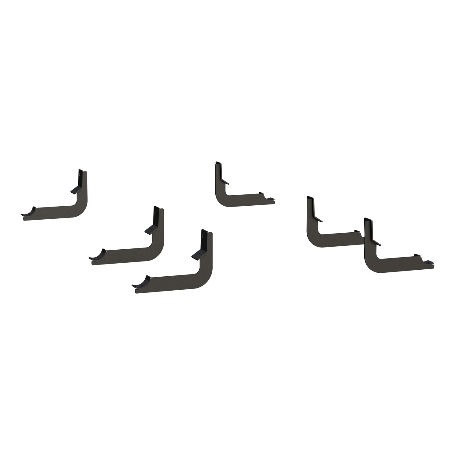 3" Round Black Steel Side Bars, Select Nissan Titan, XD 209042