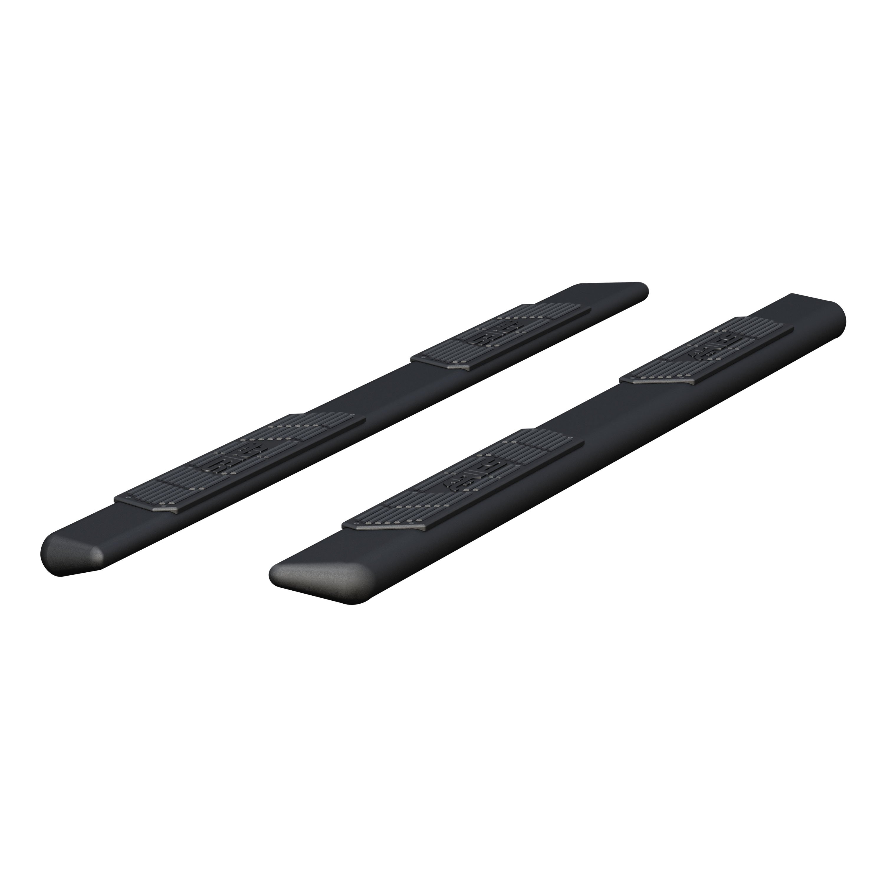 AscentStep 5-1/2" x 91" Black Steel Running Boards (No Brackets) 2057991