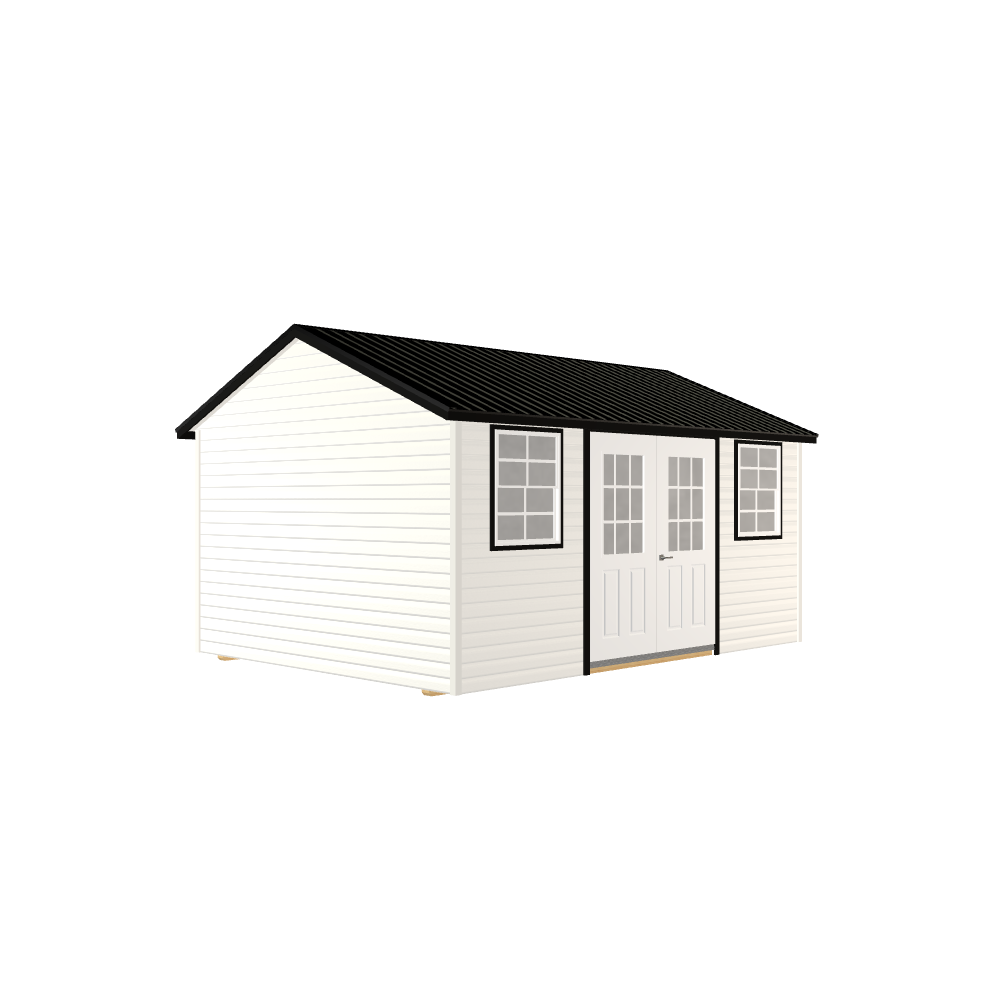 12 x 16 Gable Hampton w metal roof | 641