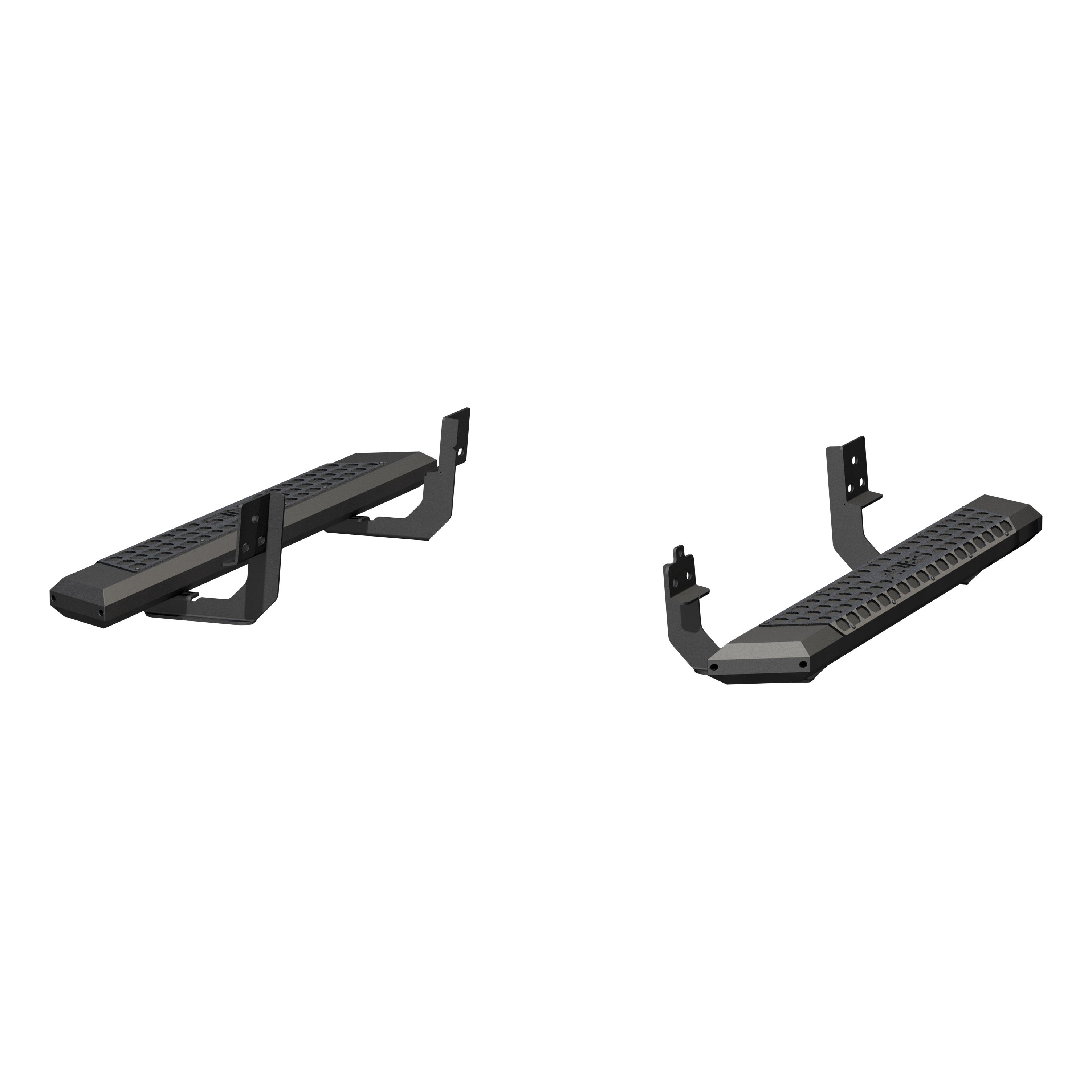 AdvantEDGE 5-1/2" x 53" Black Aluminum Side Bars, Select Silverado, Sierra 2556001