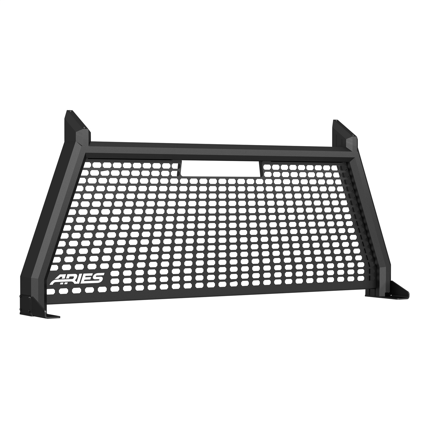 AdvantEDGE Black Aluminum Headache Rack, Select Ford F-250, F-350 Super Duty 1110107