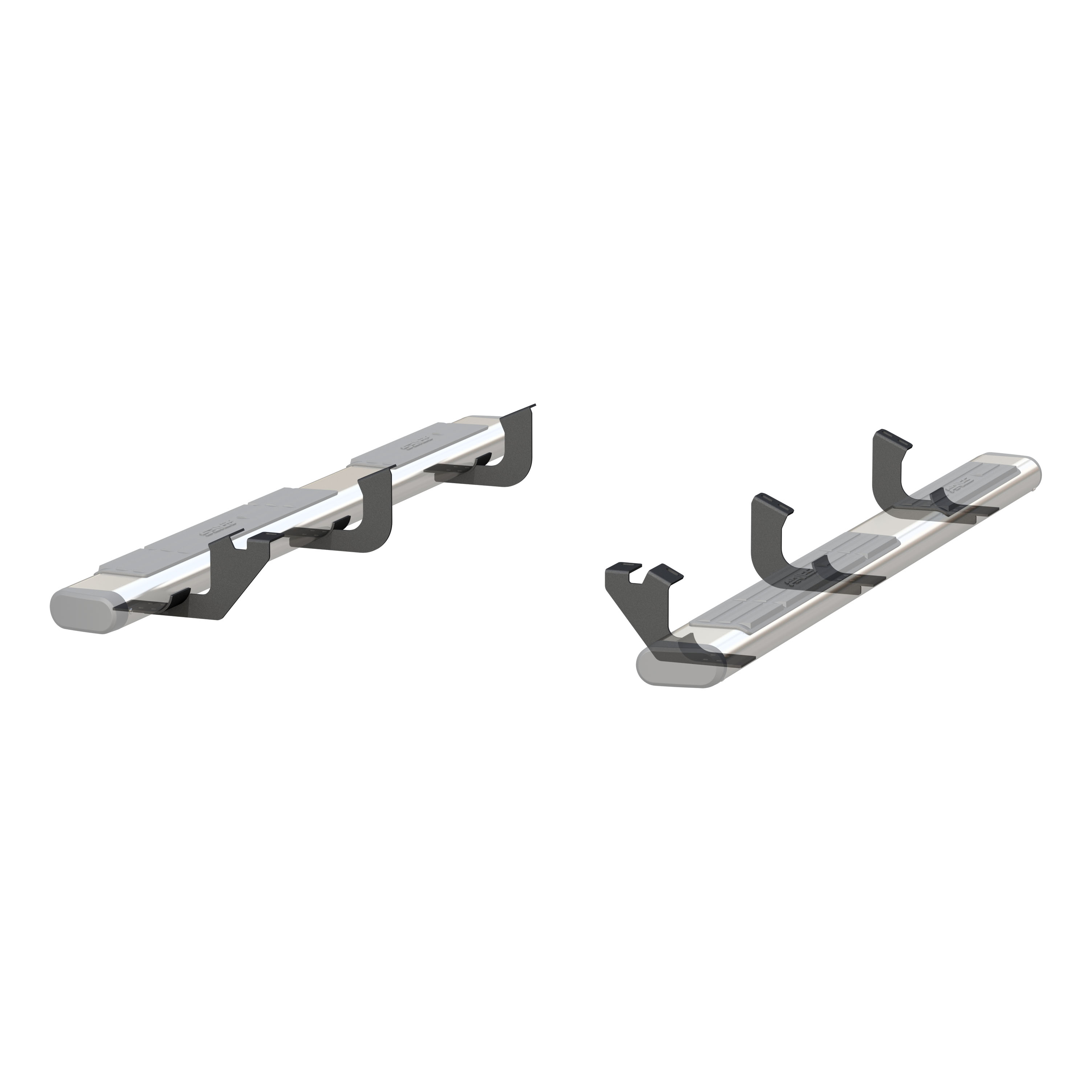 Mounting Brackets for 6" Oval Side Bars 4521