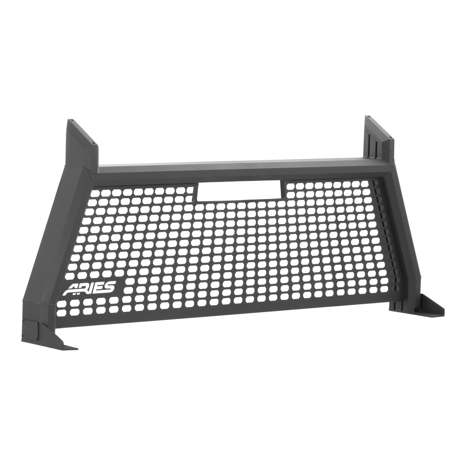 AdvantEDGE Black Aluminum Headache Rack, Select Silverado, Sierra 2500, 3500 HD 1110105