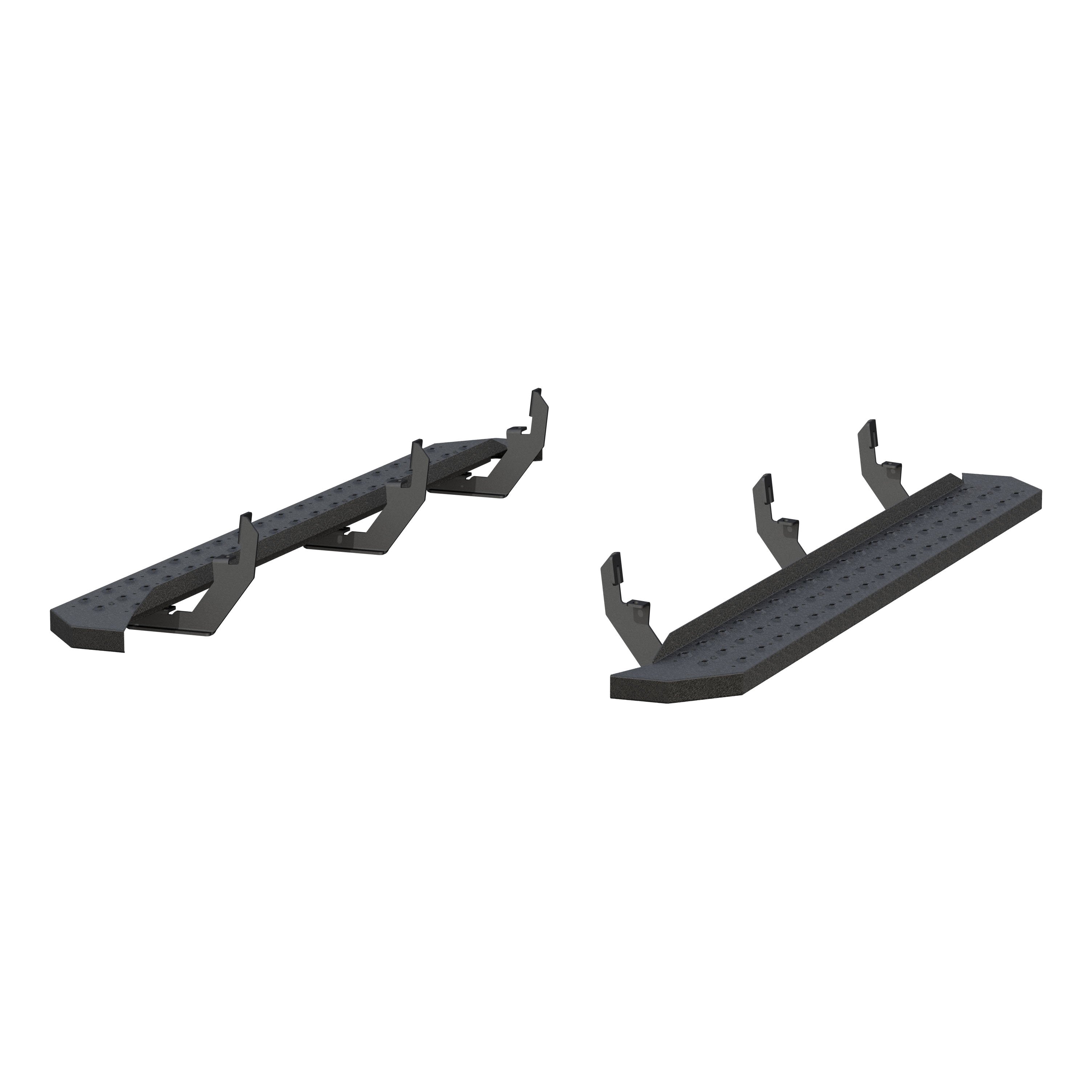 RidgeStep 6-1/2" x 75" Black Steel Running Boards, Select Colorado, Canyon 2055532