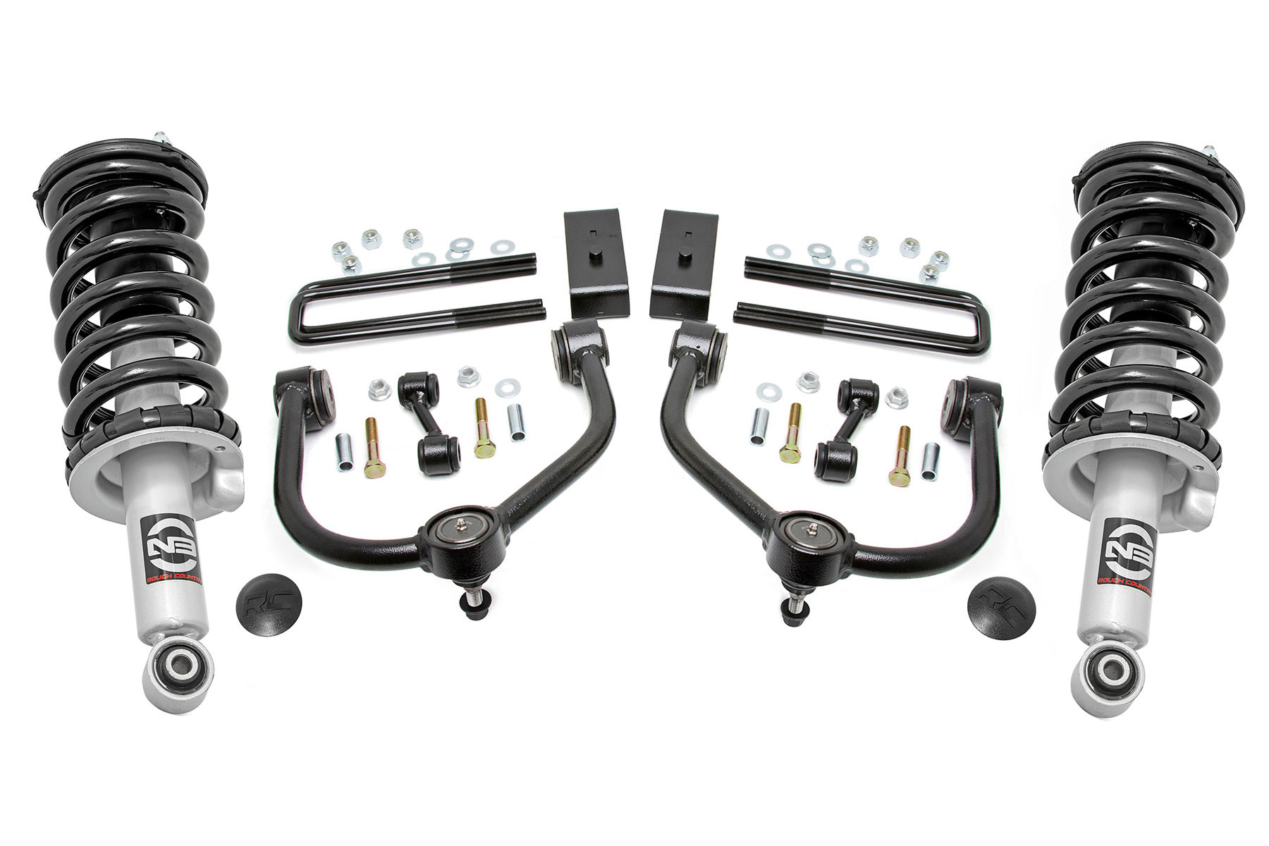 3-inch Bolt-On Suspension Lift Kit w/ Upper Control Arms 83423