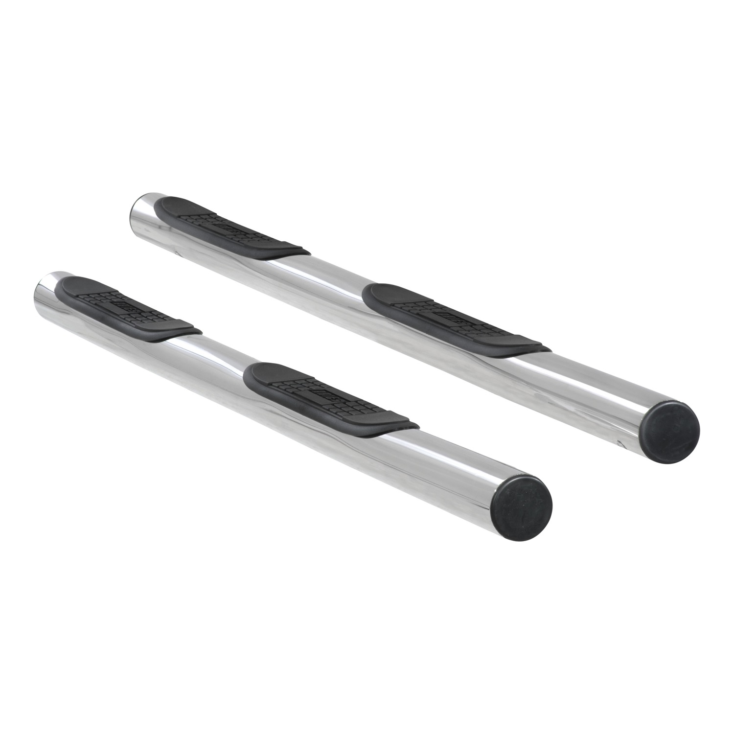 3 Round Polished Stainless Side Bars, Select Lexus RX350, RX400, RX400h 202016-2