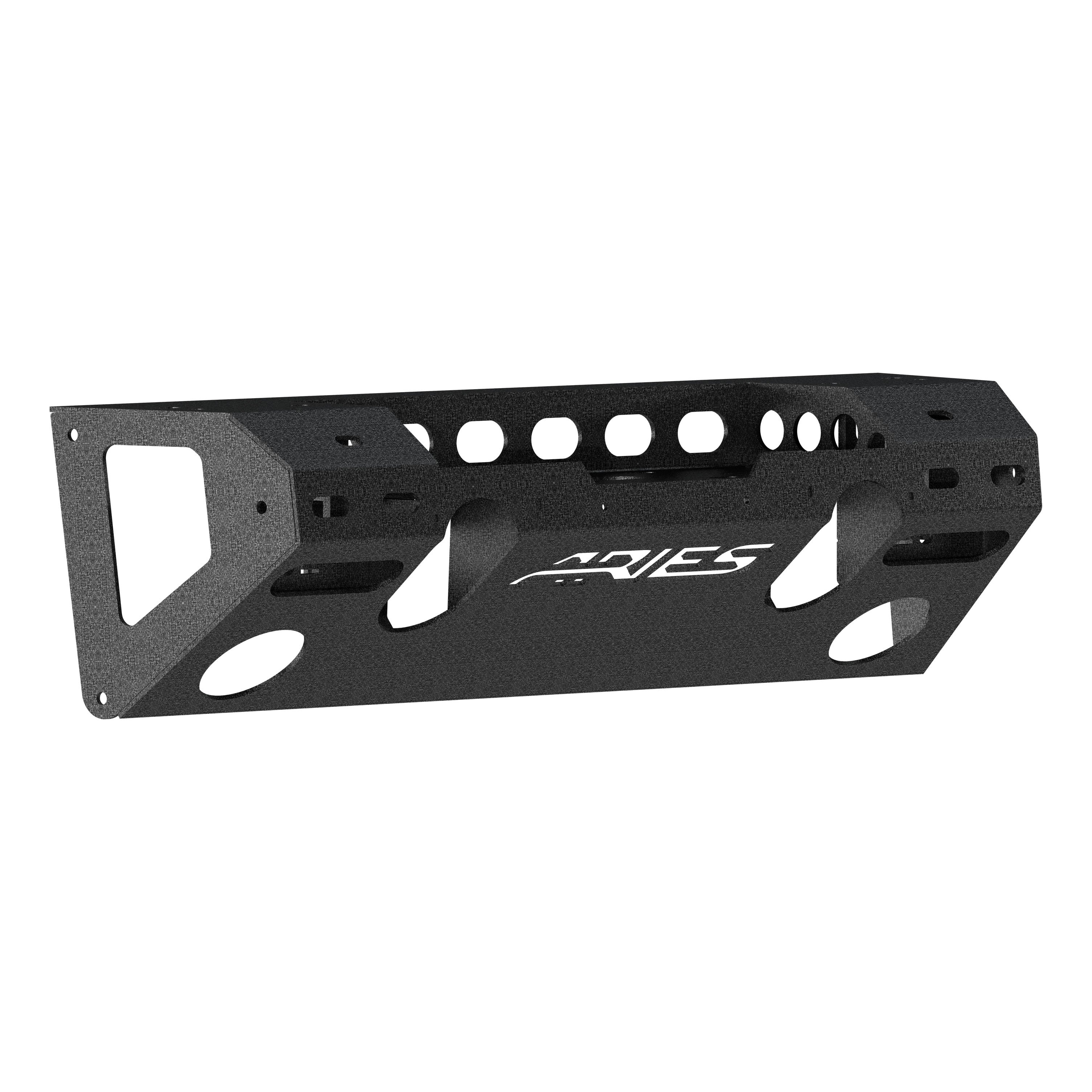TrailChaser Jeep Wrangler JL, Gladiator Aluminum Front Bumper Center Section 2081004