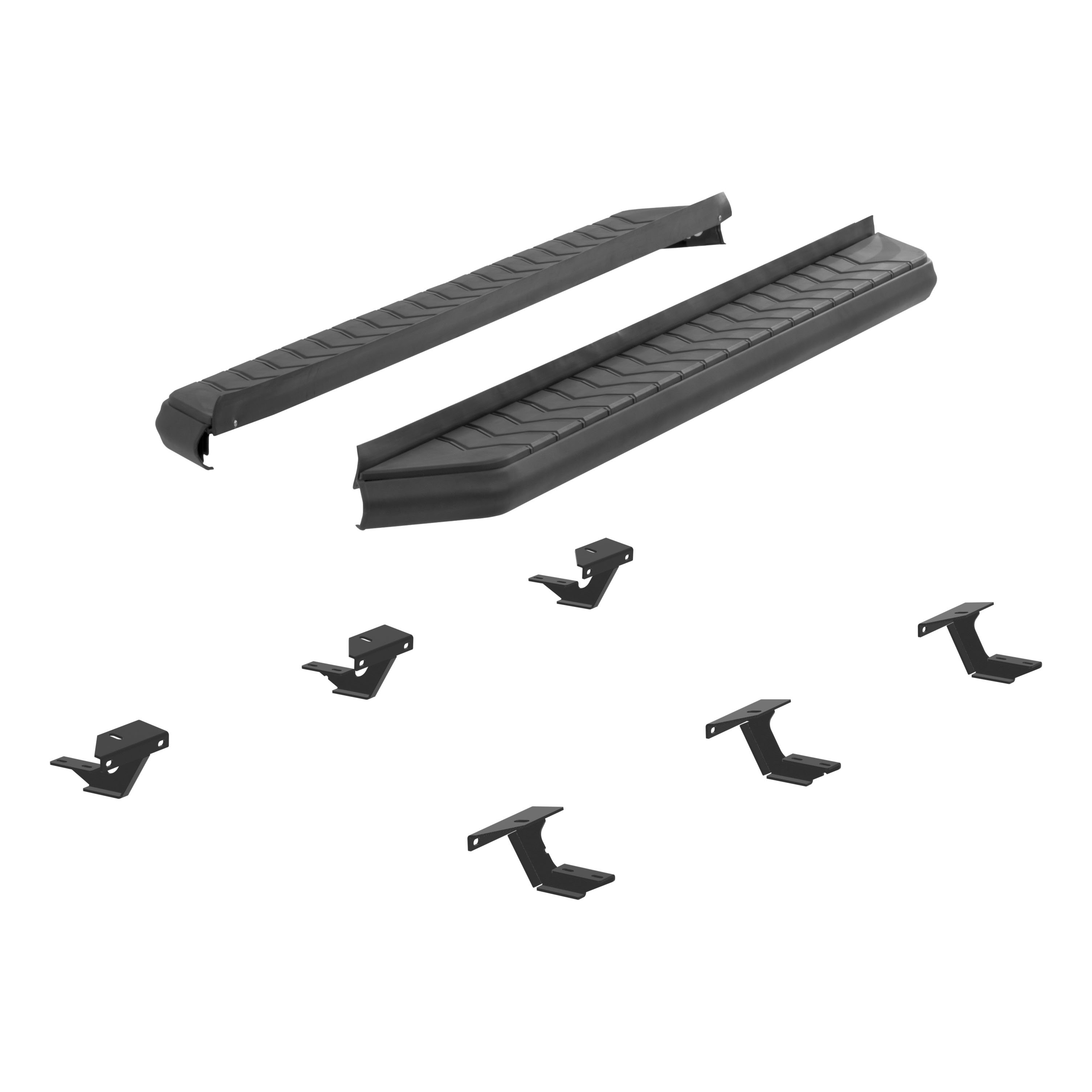 AeroTread 5" x 67" Black Stainless Running Boards, Select Jeep Grand Cherokee 2061009