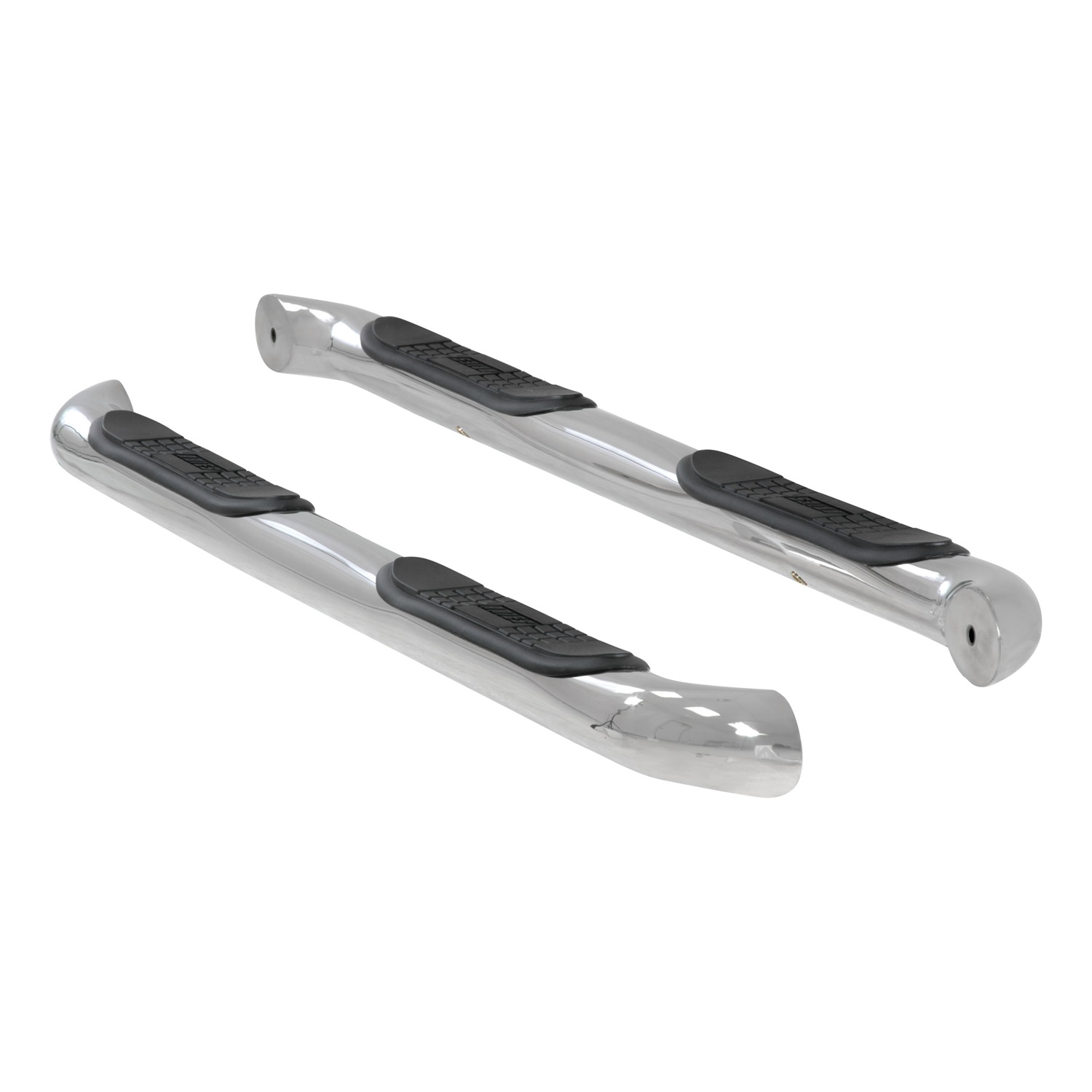 3 Round Polished Stainless Side Bars, Select Honda CR-V 206010-2