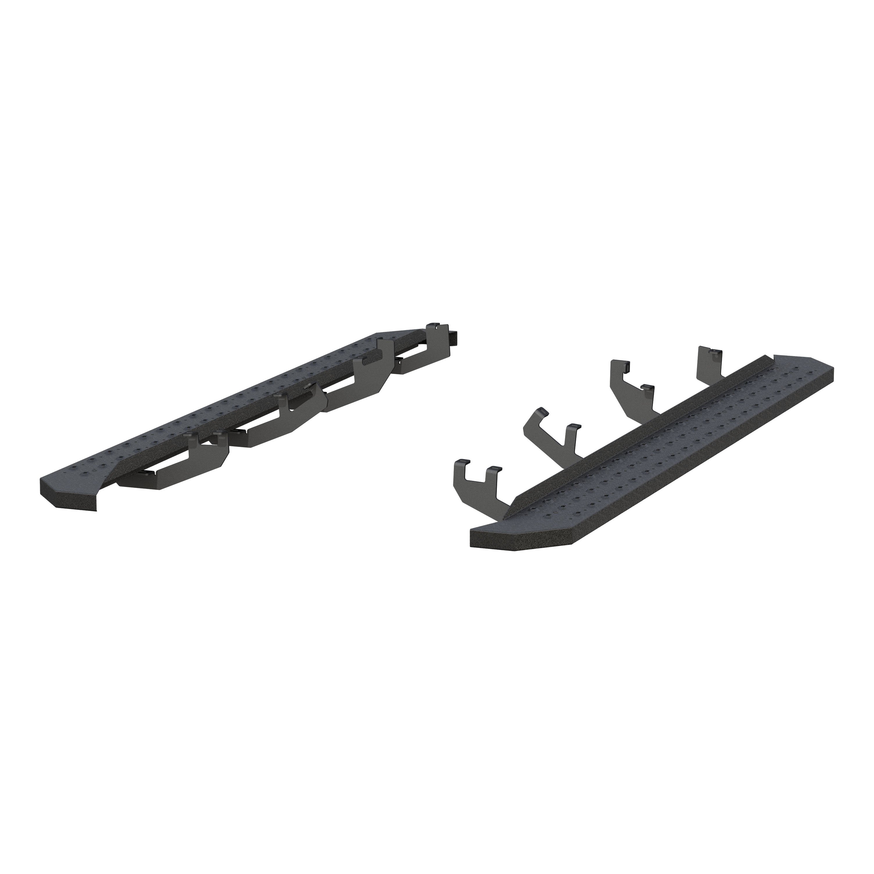 RidgeStep 6-1/2" x 85" Black Steel Running Boards, Select Honda Ridgeline 2055538