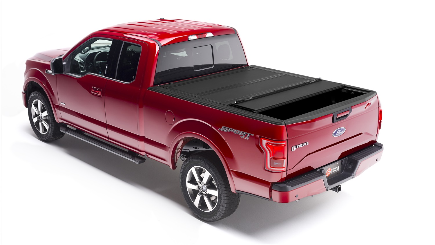 BAKFlip MX4 Hard Folding Truck Bed Cover - 2004-2014 Ford F-150 5' 7" Bed without Cargo Management System - 448309