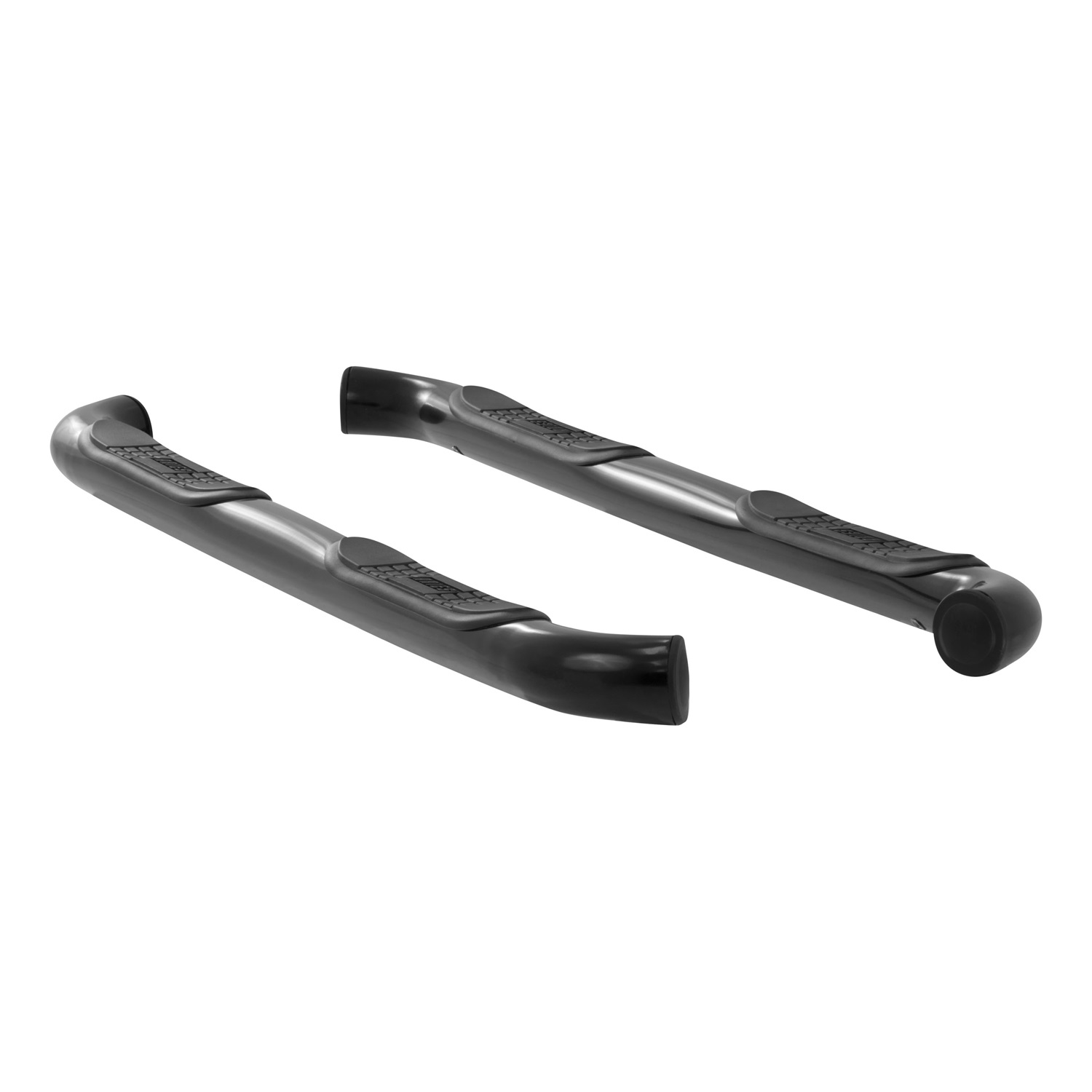 3" Round Black Steel Side Bars, Select Dodge Nitro 205015
