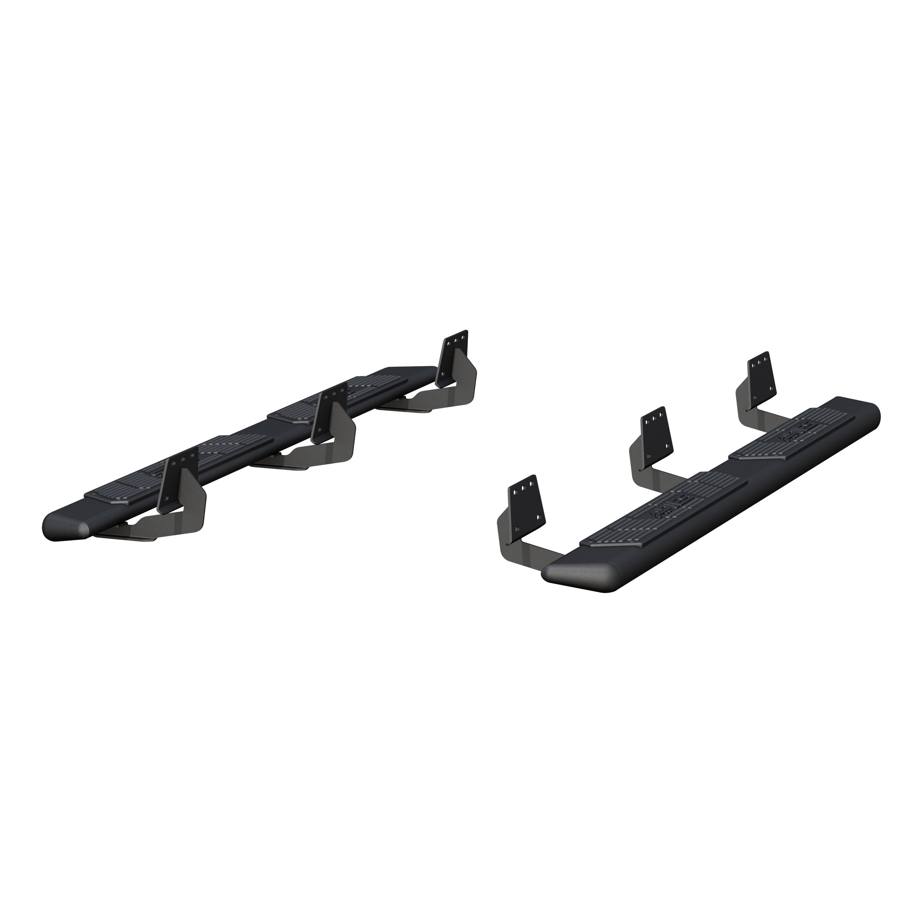 AscentStep 5-1/2" x 75" Black Steel Running Boards, Select Ram 1500 2558004