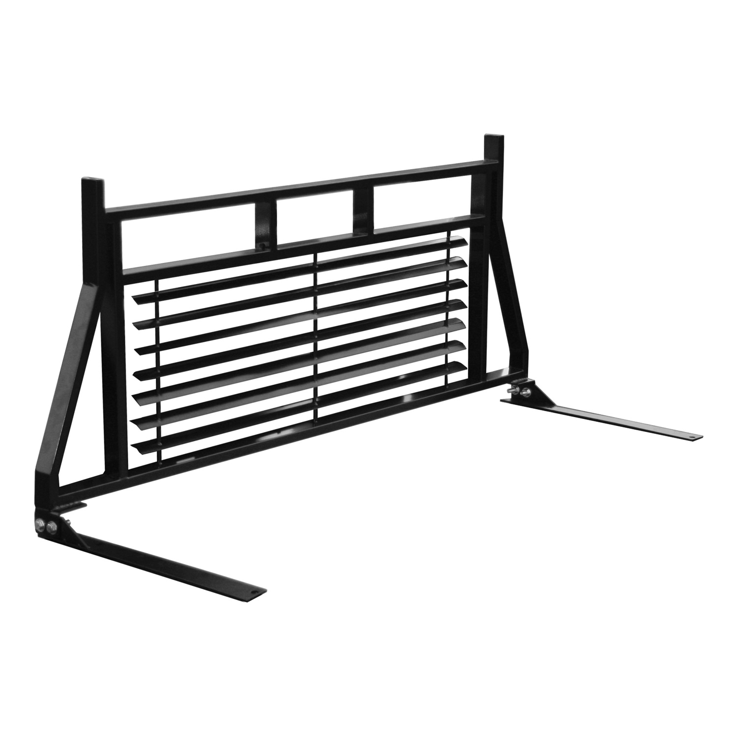 Classic Black Steel Headache Rack, Select Ford F-250, F-350, F-450 Super Duty 111001