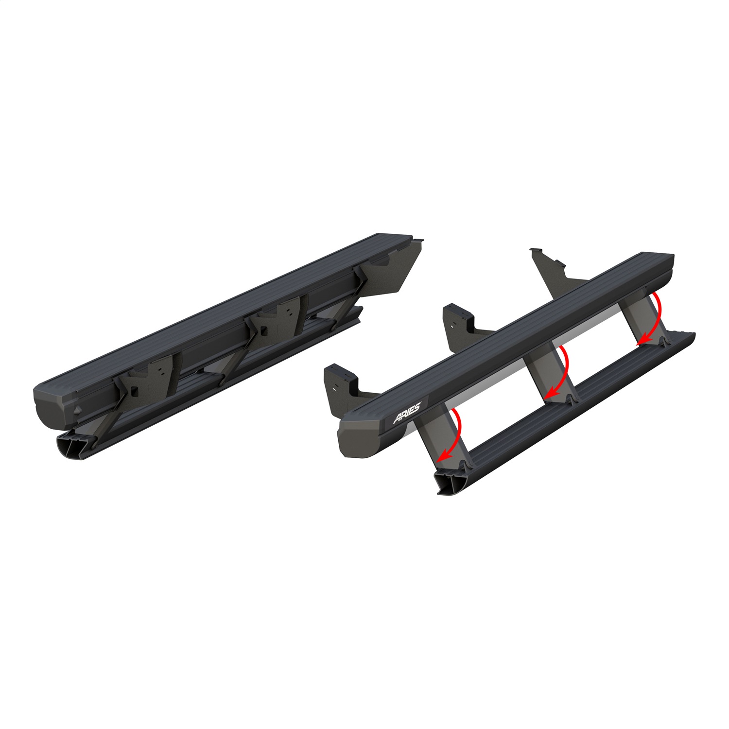 ActionTrac 83.6" Powered Running Boards, Select Toyota Tundra Extended Cab 3047952