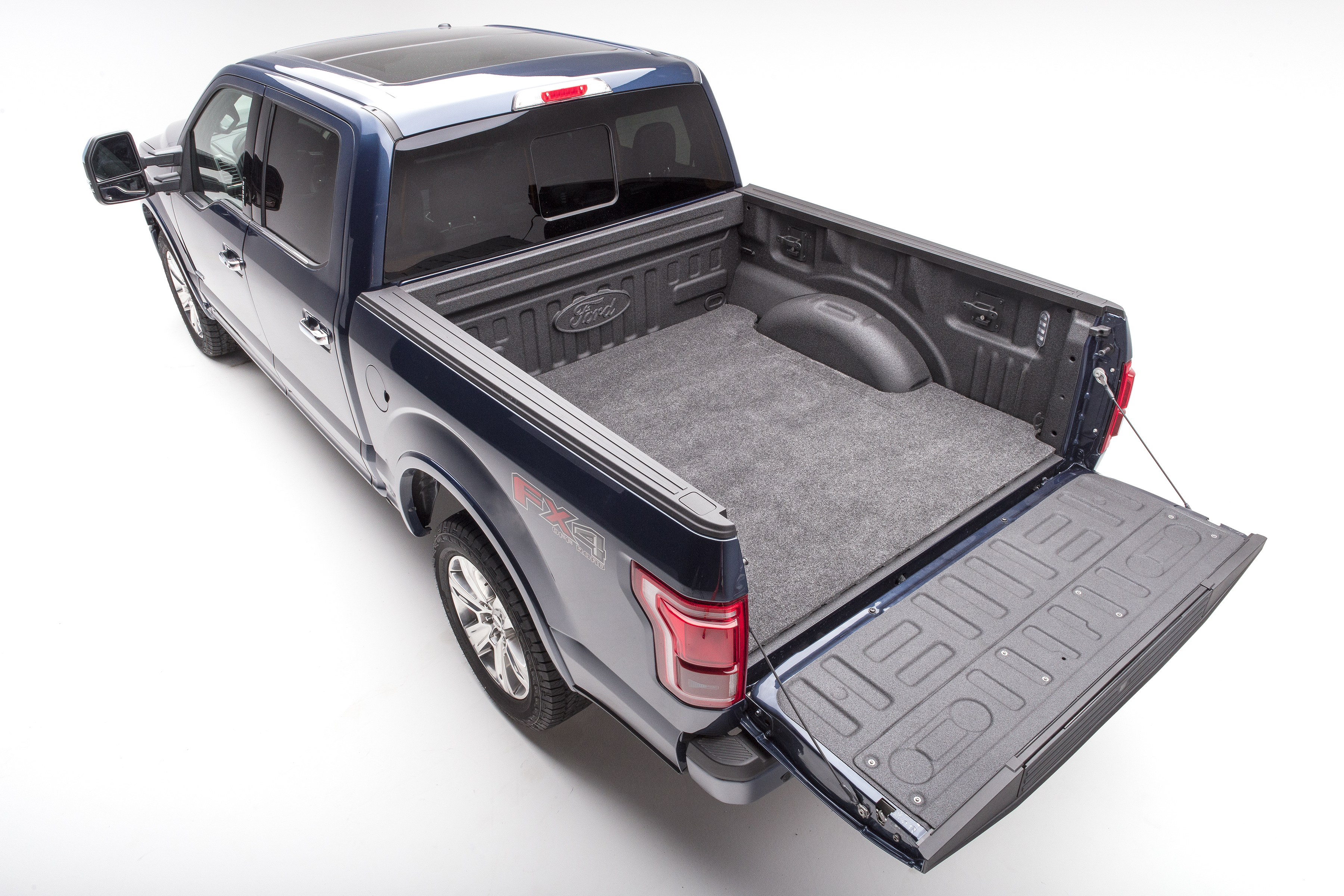BedRug Floor Truck Bed Mat for Non or Spray-In Liner for select 15+ Ford F-150 5'6" Bed